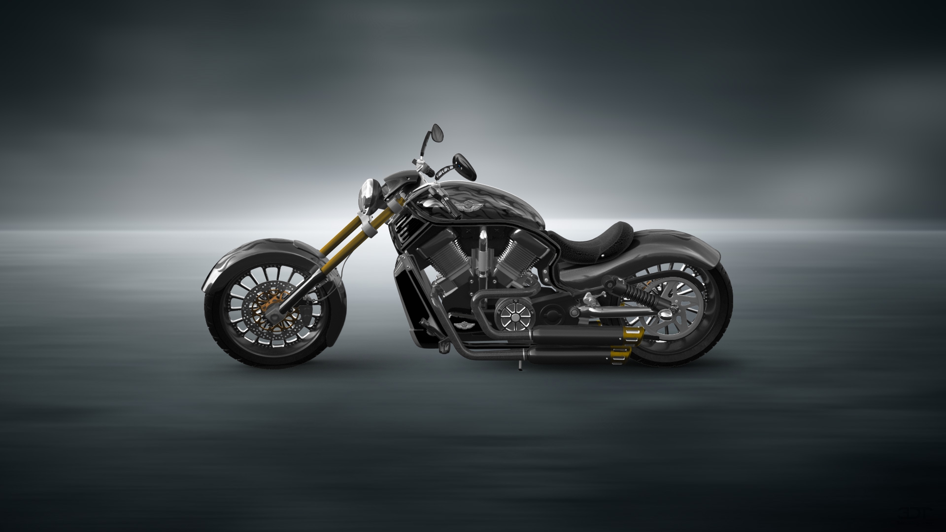 Harley-Davidson Custom Chopper Cruiser 2011 tuning