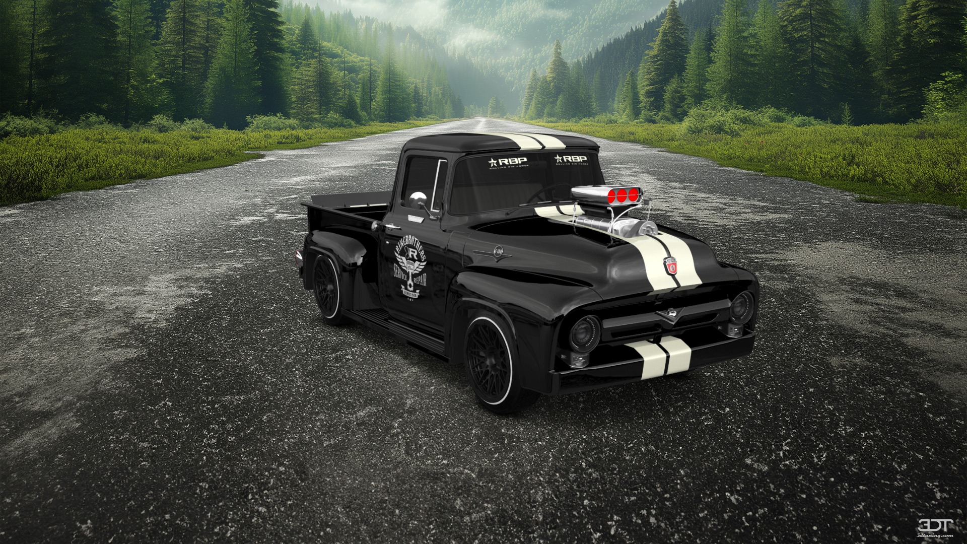 Ford F-100 2 Door truck 1956