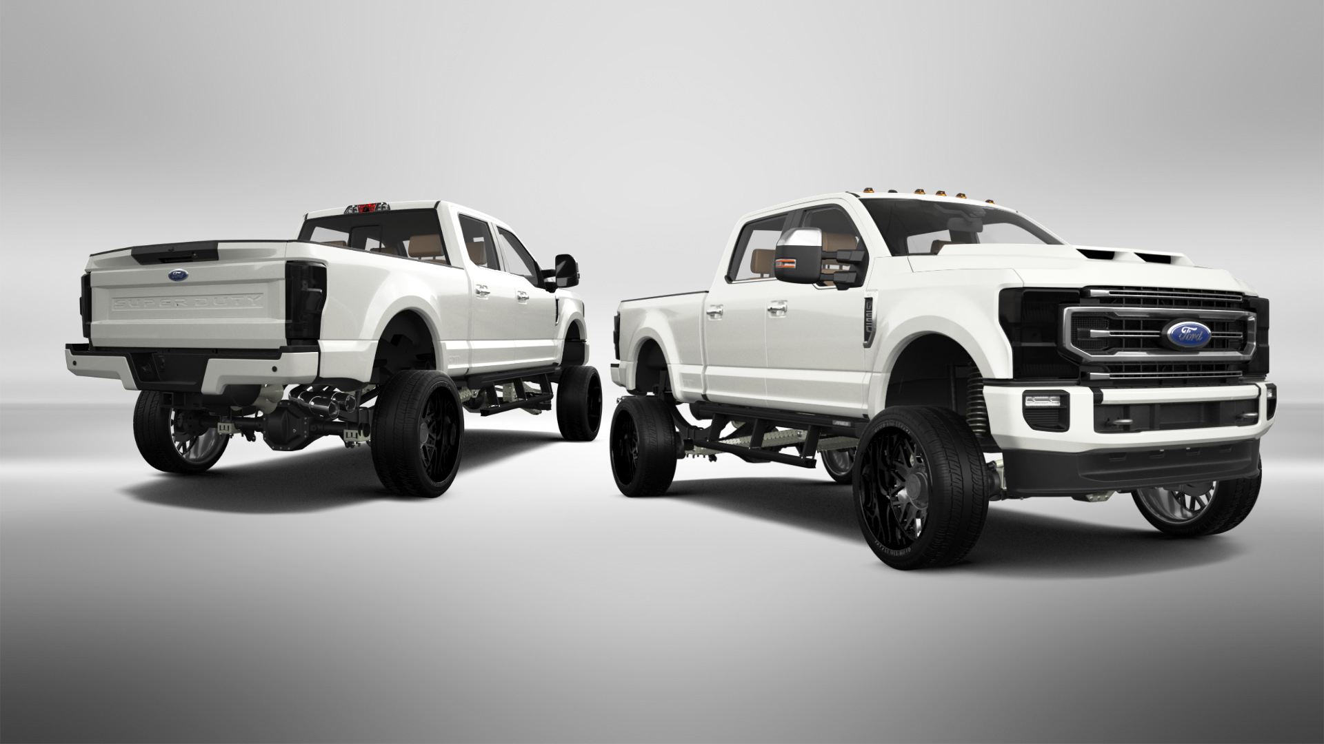 Ford F-250 4 Door pickup truck 2021 tuning