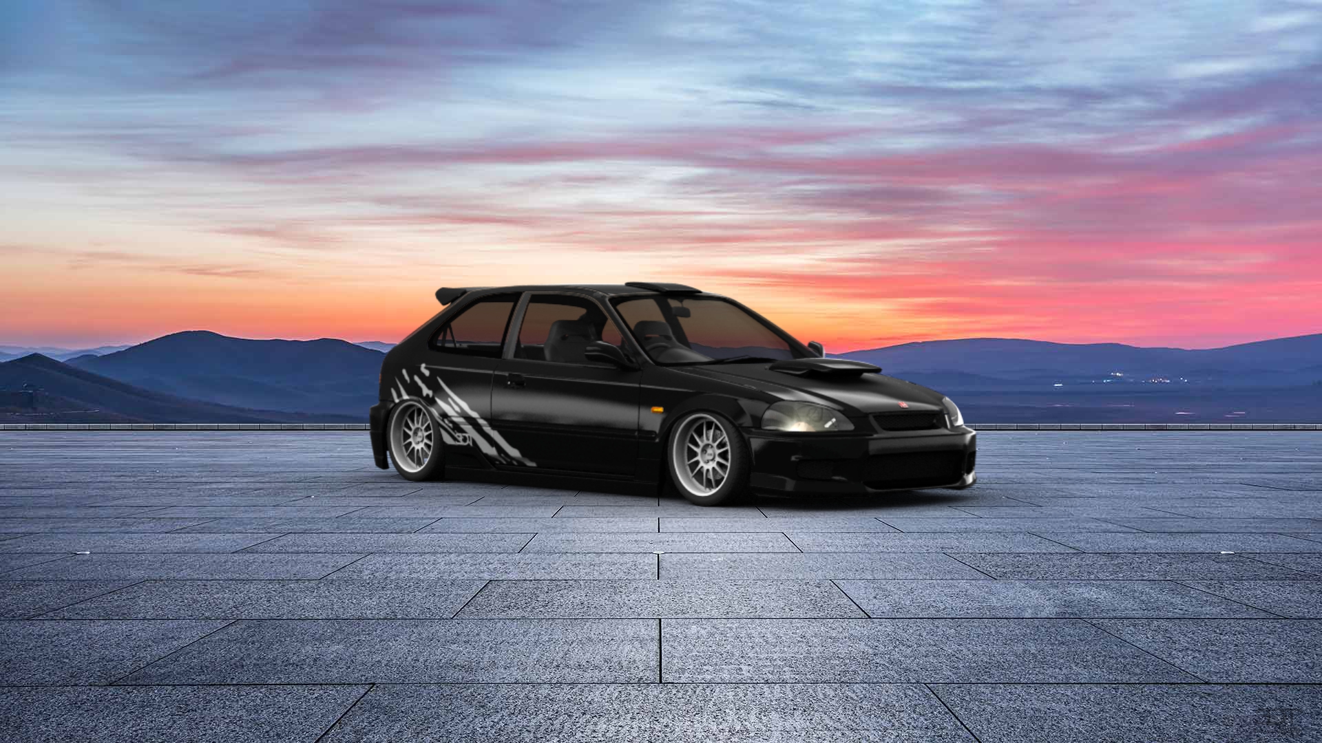 Honda Civic Type-R 3 Door 1997 tuning