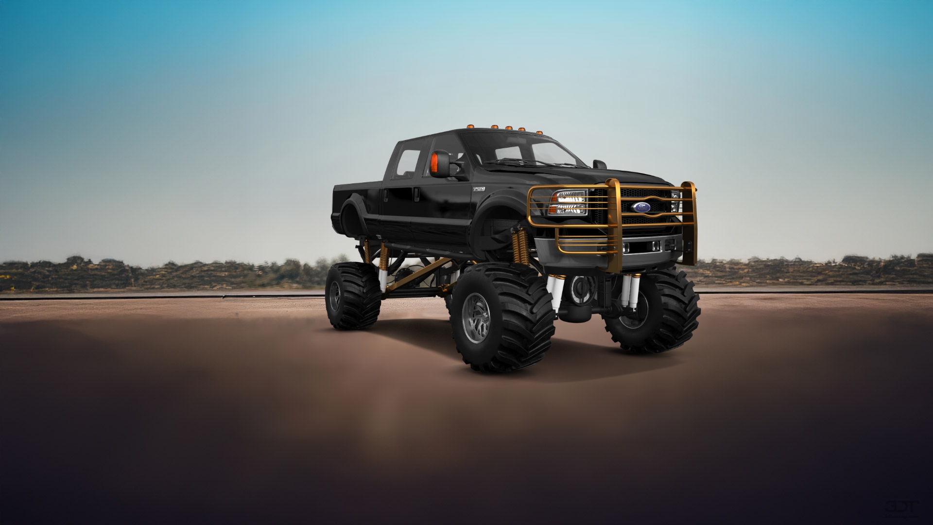Ford F-250 Crew Cab 4 Door pickup truck 1999 tuning