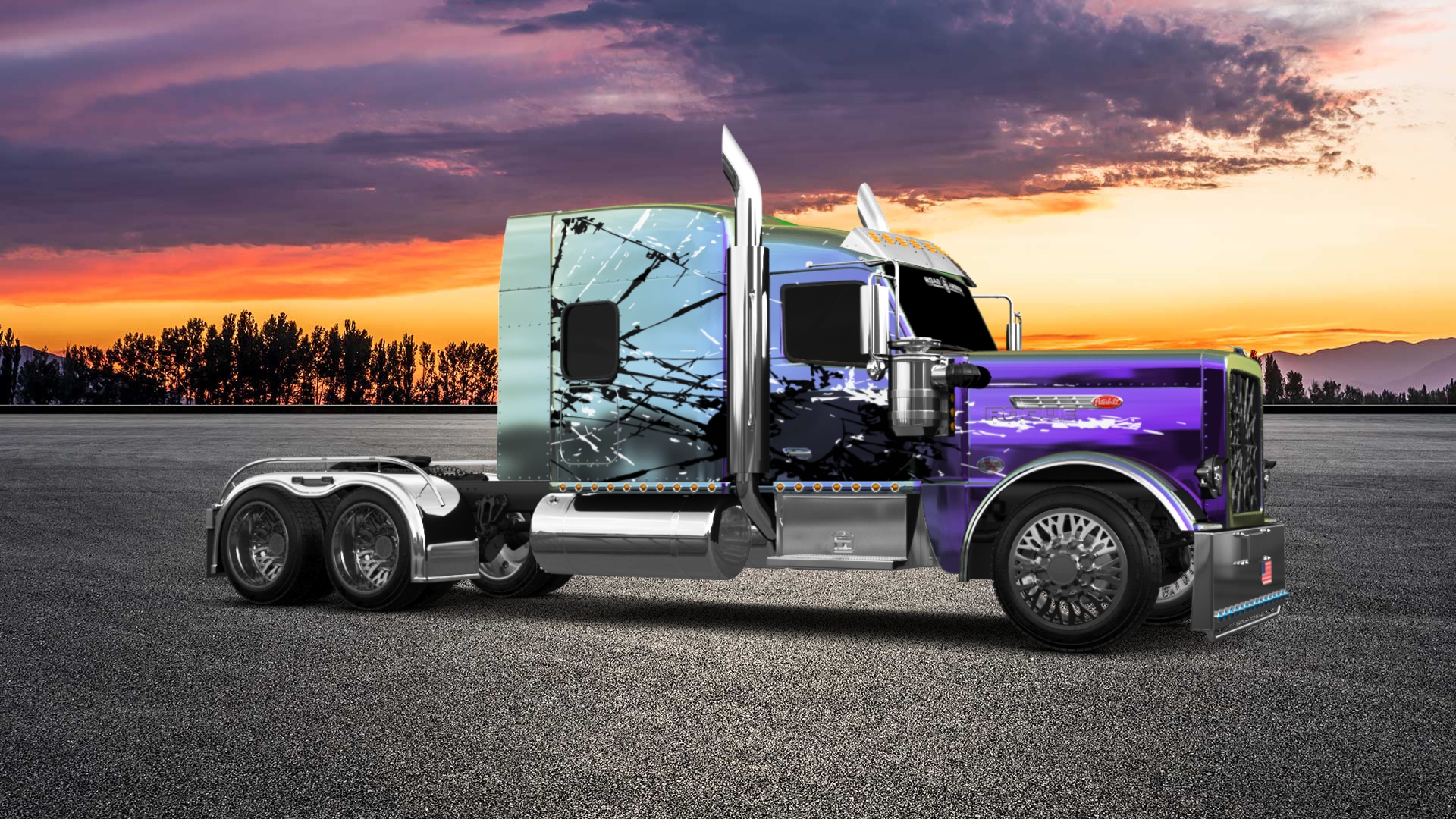 Peterbilt 589 Sleeper Cab Truck 2024