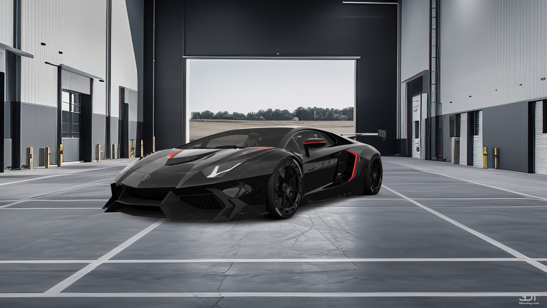Lamborghini Aventador 2 Door Coupe 2012 tuning