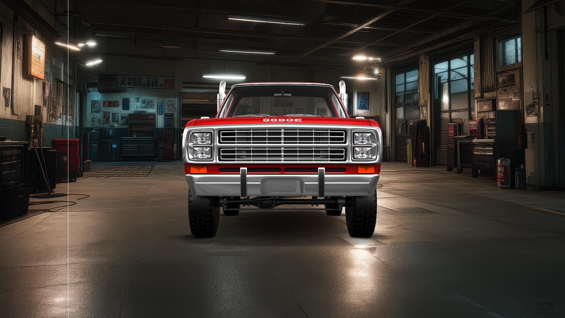 Dodge Lil Red Express 2 Door pickup truck 1979 tuning