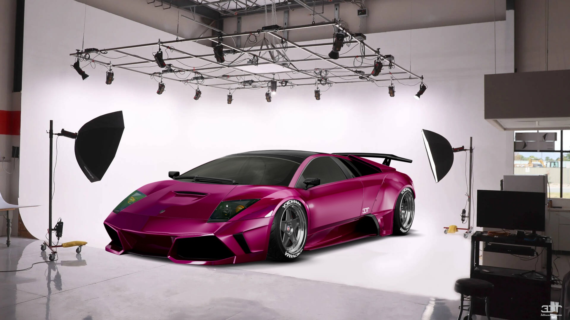 Lamborghini Murcielago 2 Door Coupe 2001 tuning