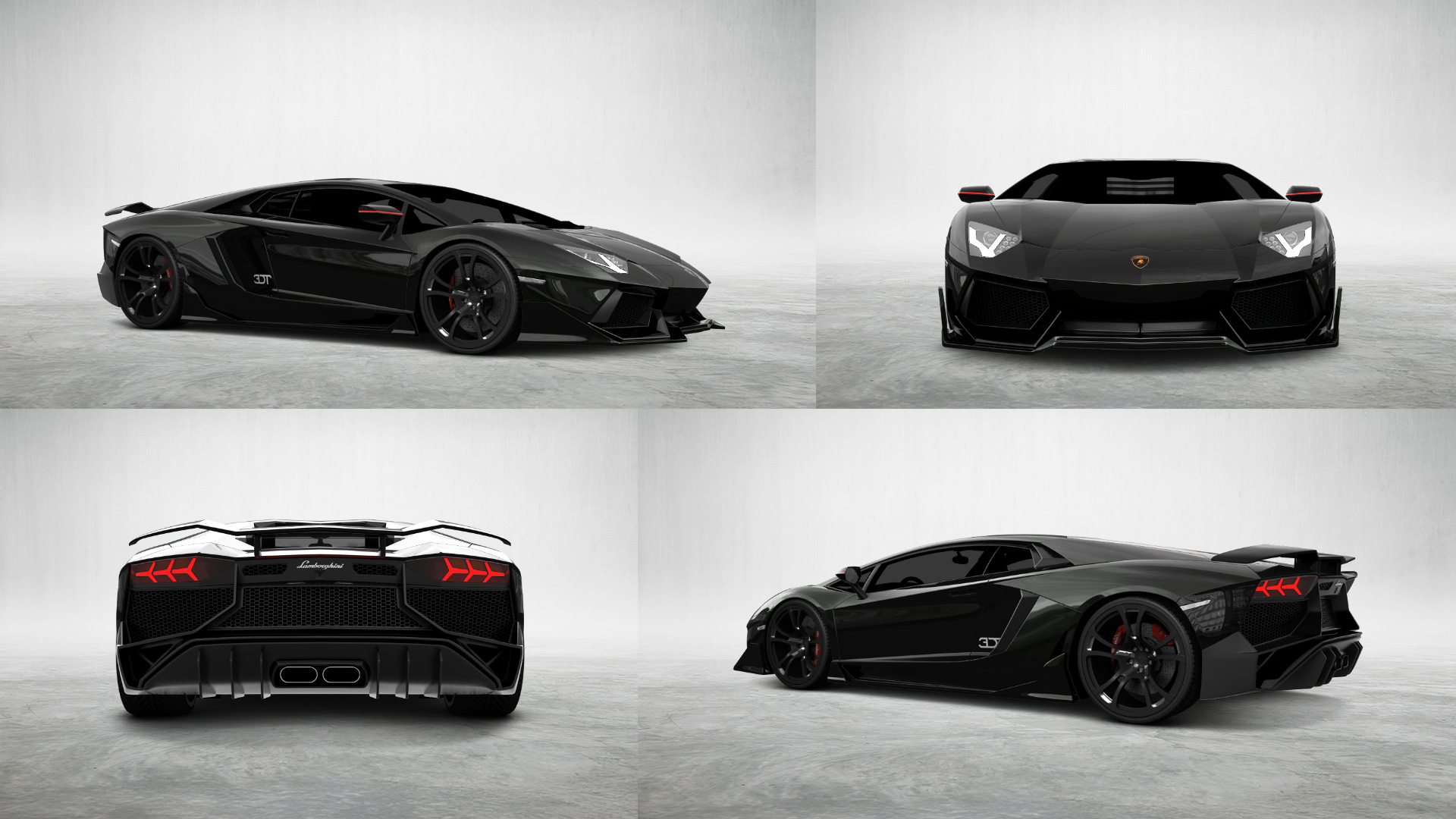 Lamborghini Aventador 2 Door Coupe 2012 tuning