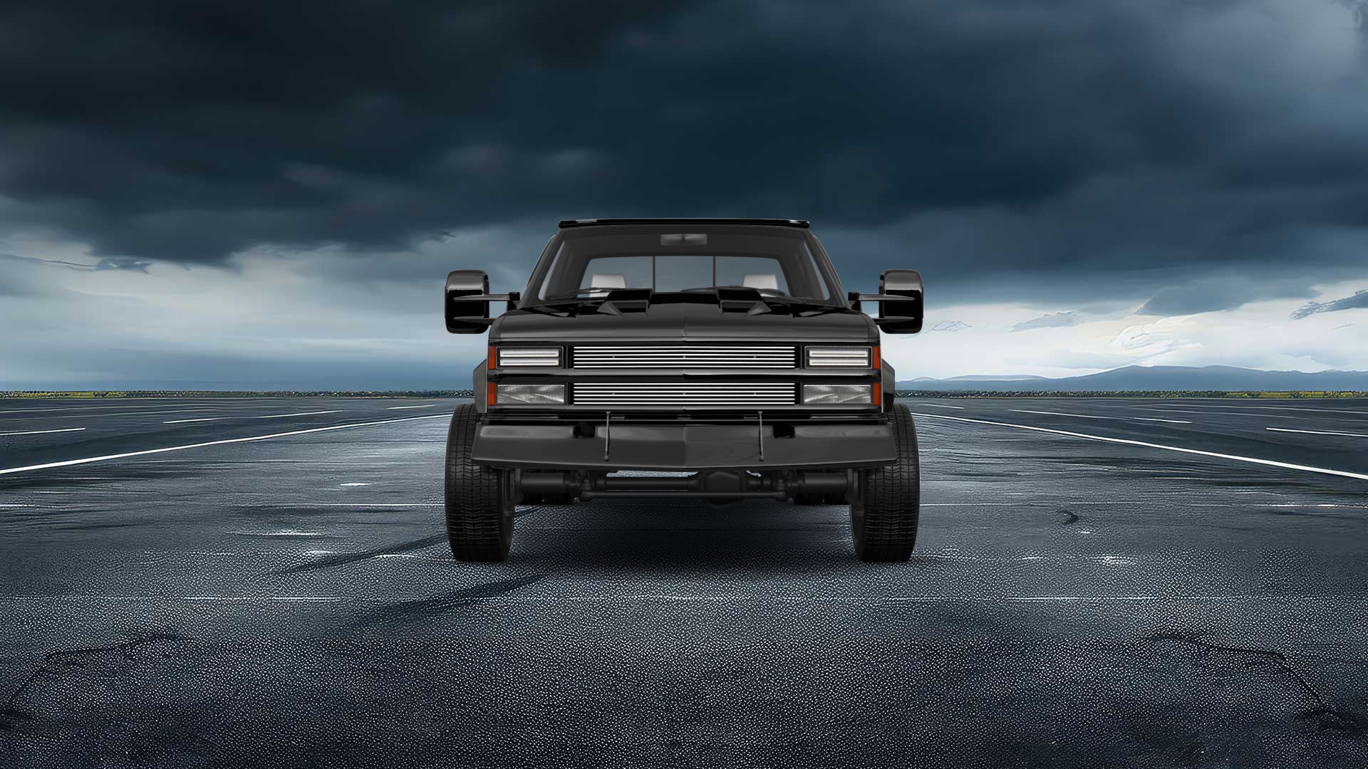 Chevrolet K3500 Extended Cab Pickup Truck 1988