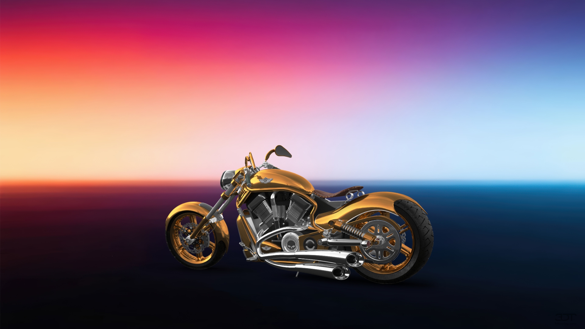 Harley-Davidson Custom Chopper Cruiser 2011 tuning
