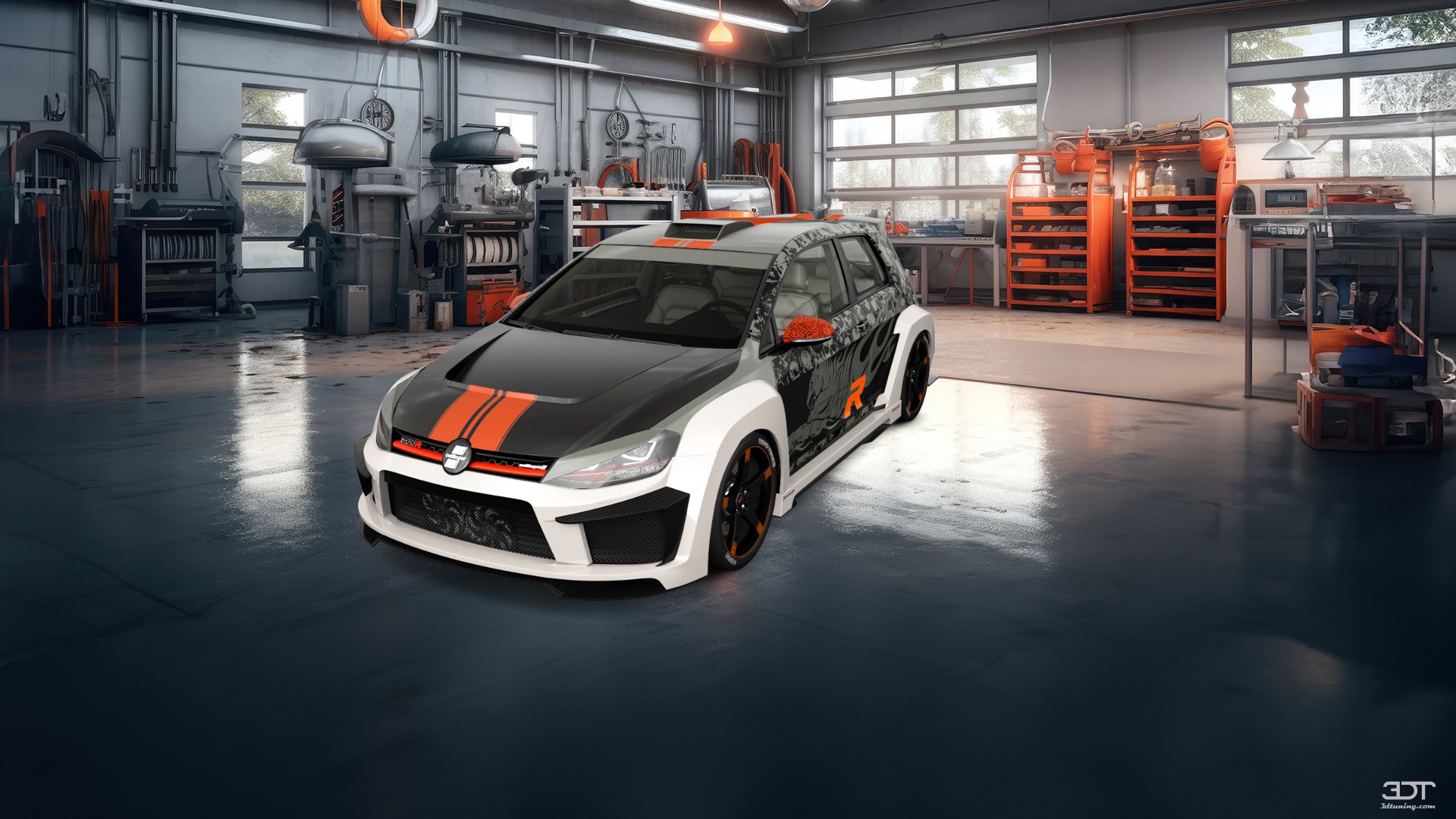 Volkswagen Golf 7 3 Door Hatchback 2013 tuning