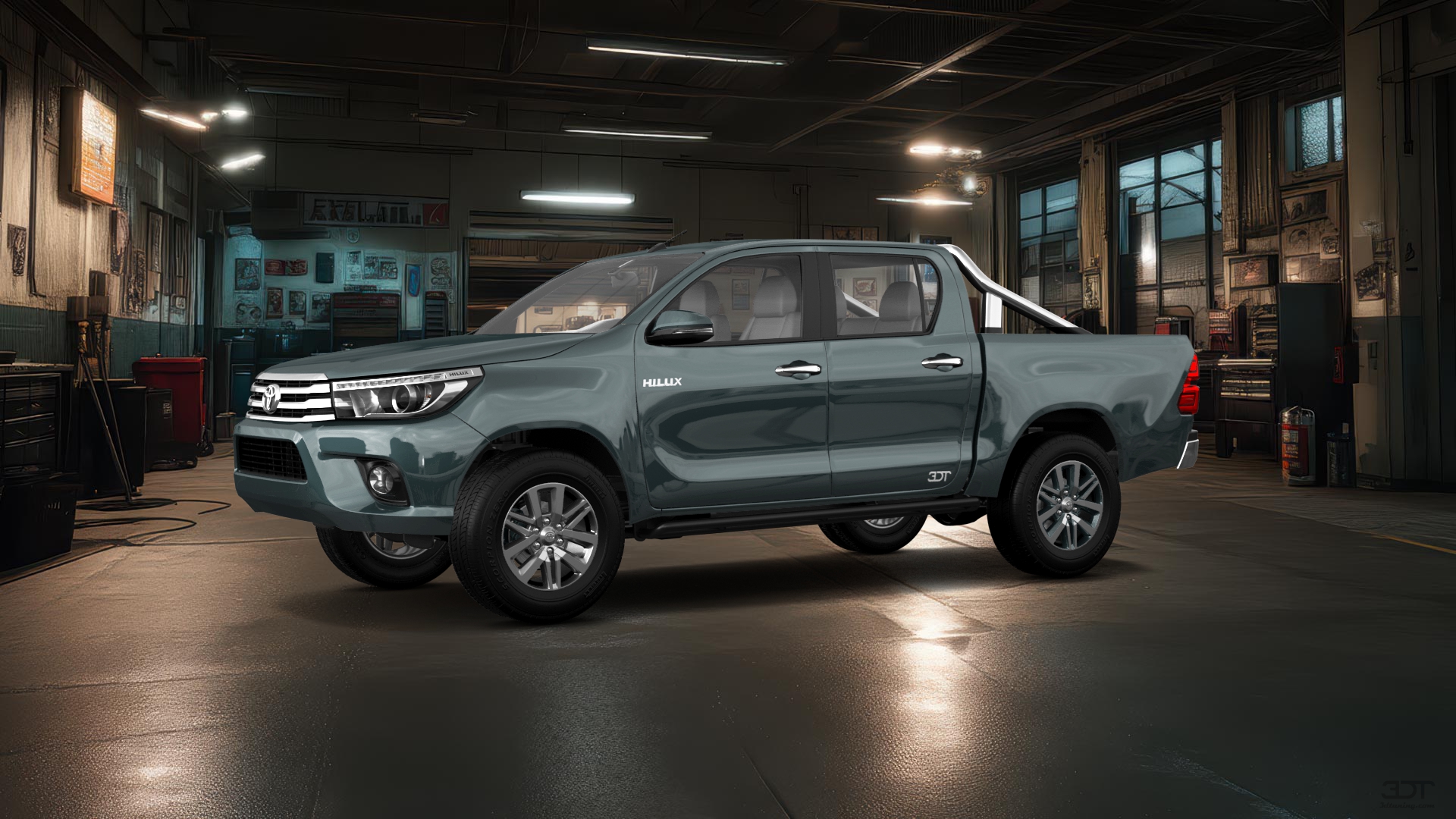 Toyota Hilux Double Cab 4 Door pickup truck 2015 tuning