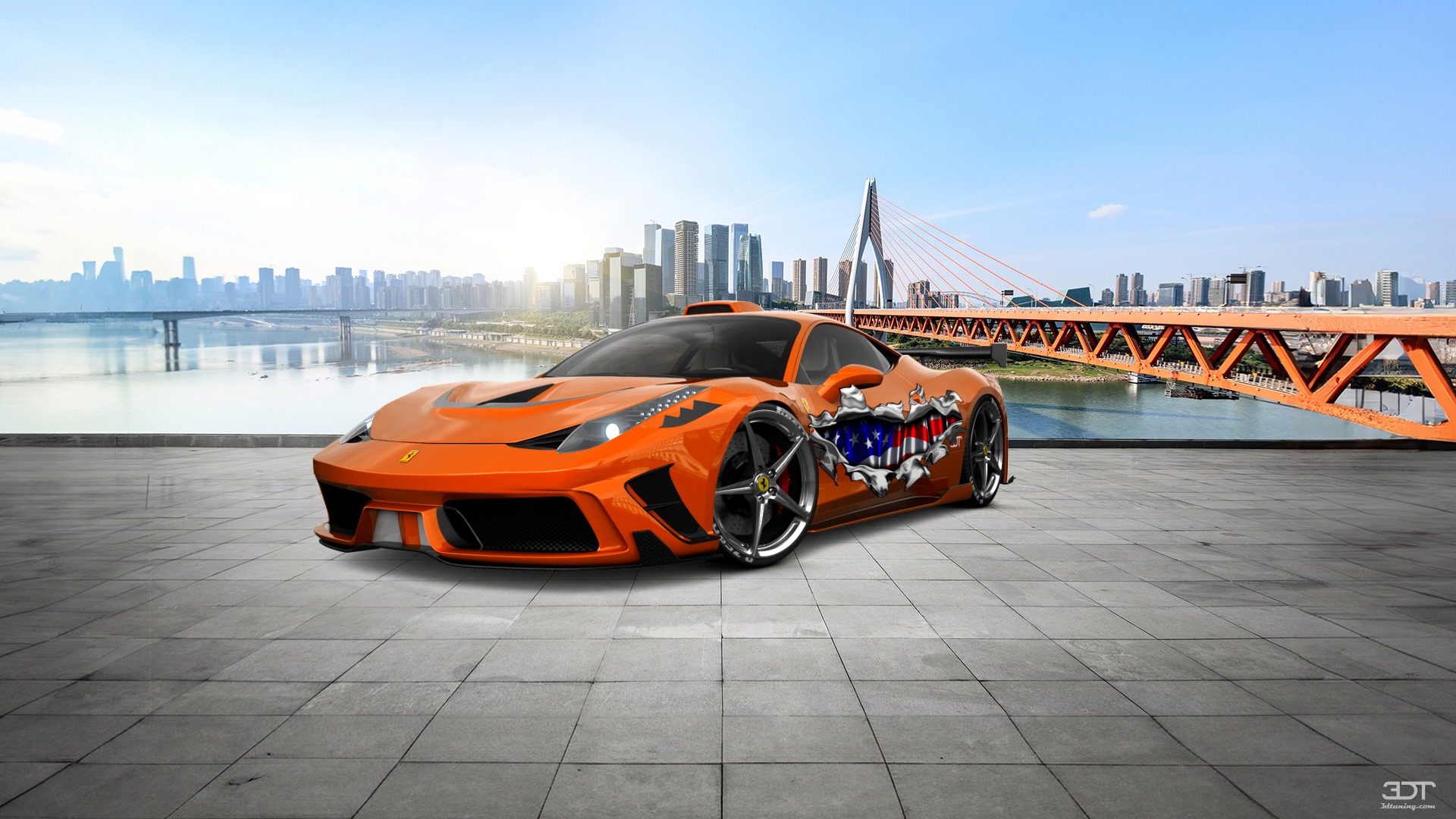 Ferrari 458 Italia 2 door spider 2010 tuning