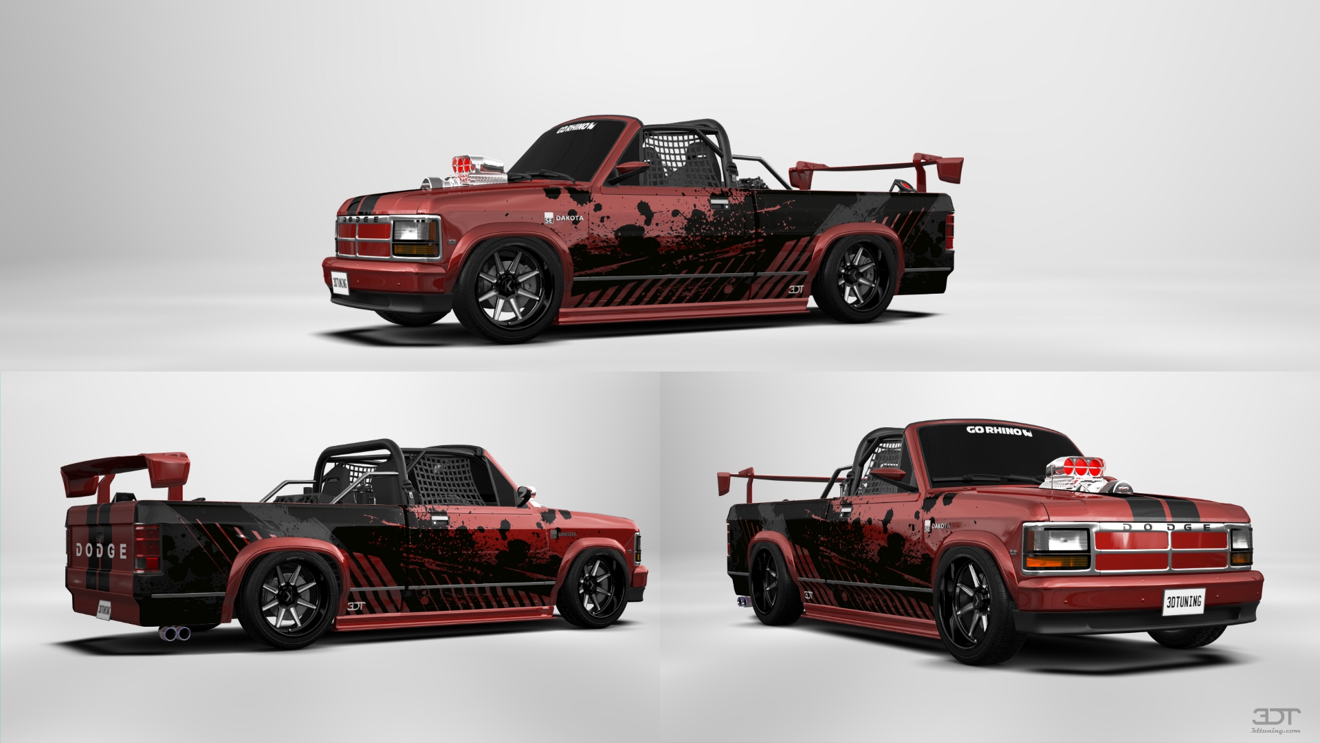 Dodge Dakota Regular Cab 2 Door pickup truck 1987 tuning