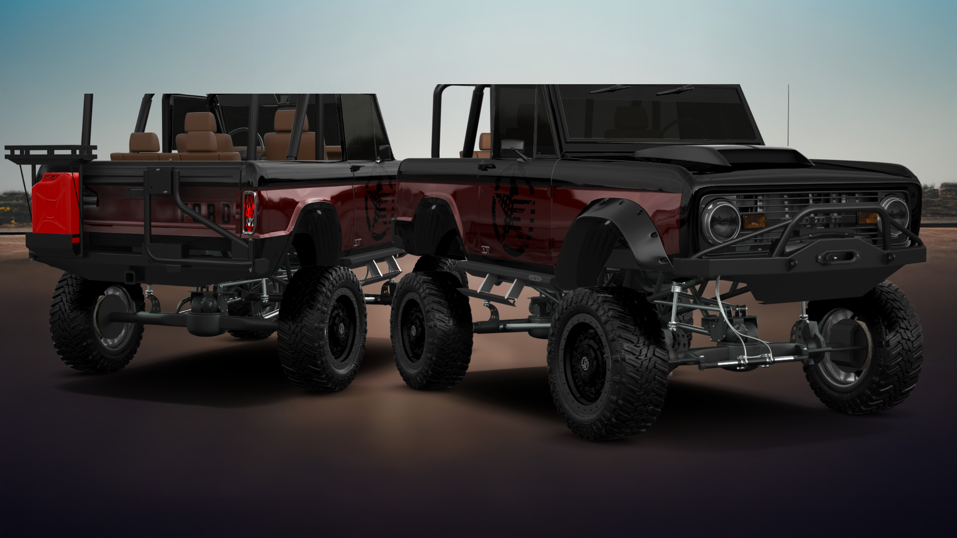Ford Bronco 3 Door SUV 1965 tuning