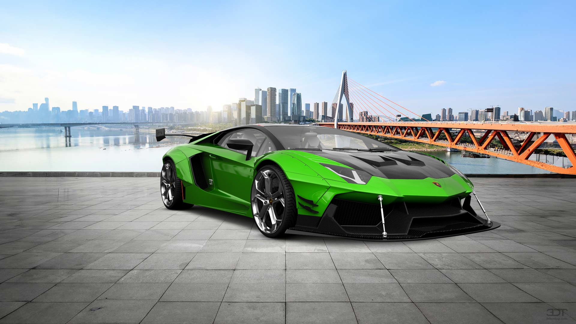 Lamborghini Aventador 2 Door Coupe 2012 tuning