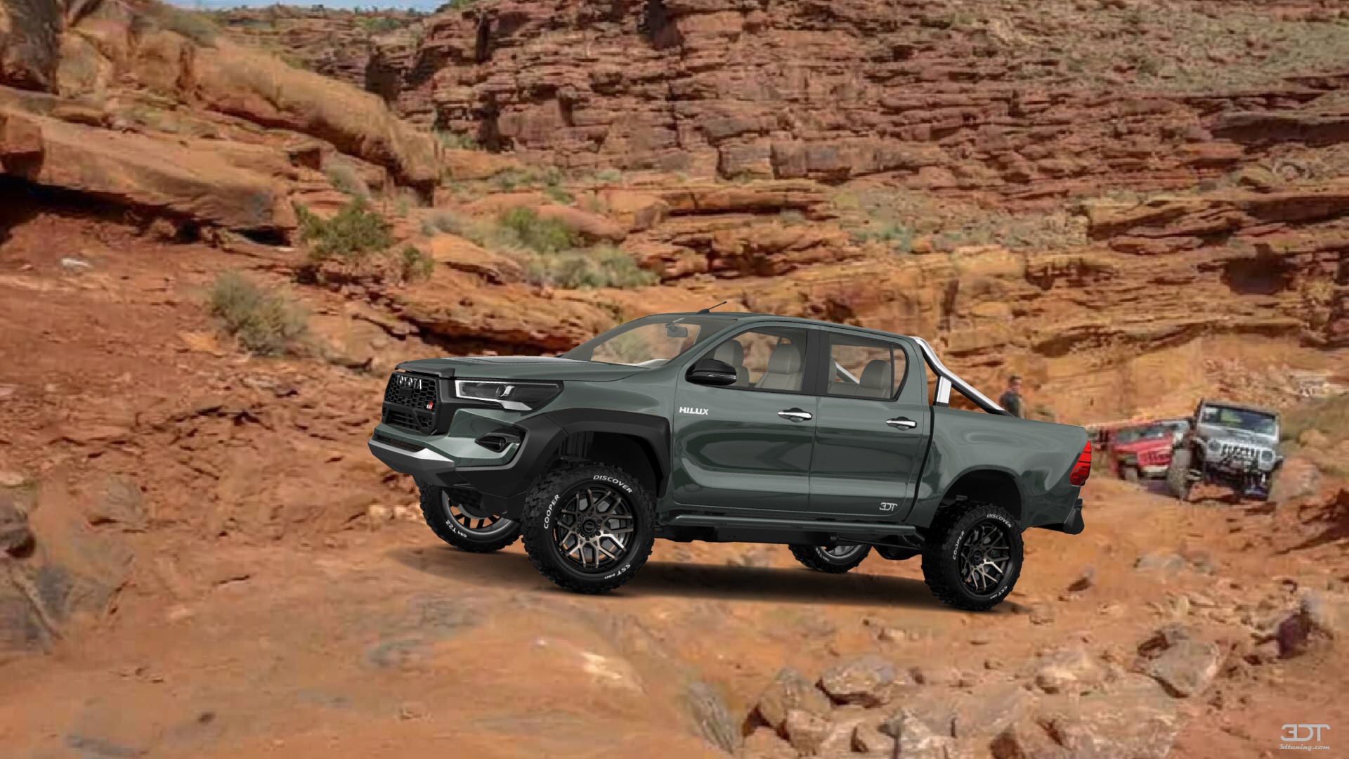 Toyota Hilux Double Cab 4 Door pickup truck 2015 tuning