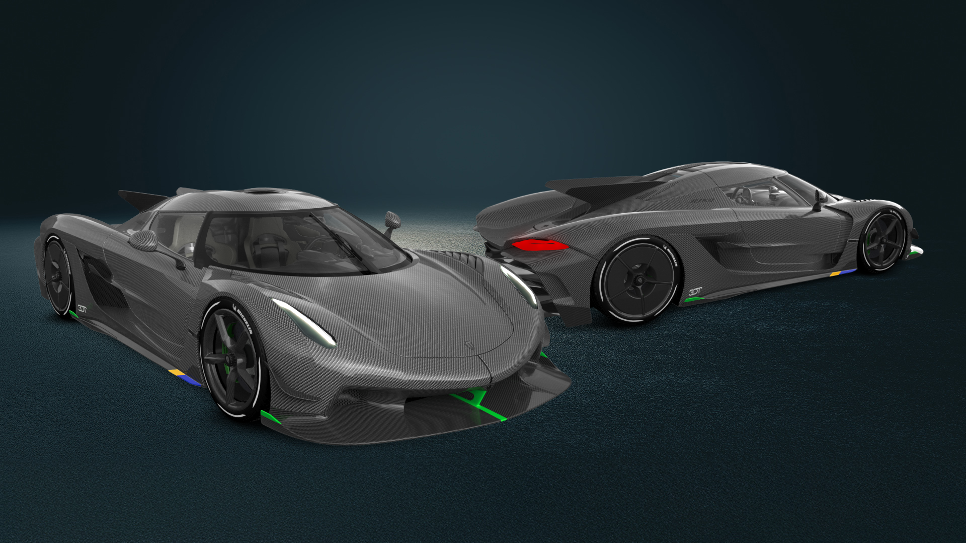Koenigsegg Jesko 2 door targa top 2020 tuning