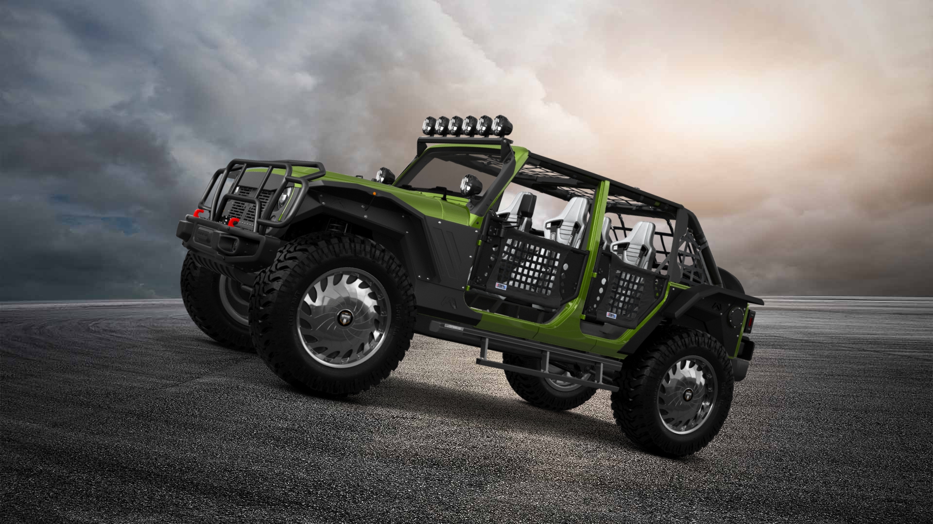 Jeep Wrangler Unlimited JK Rubicon Recon 4 Door SUV 2017 tuning