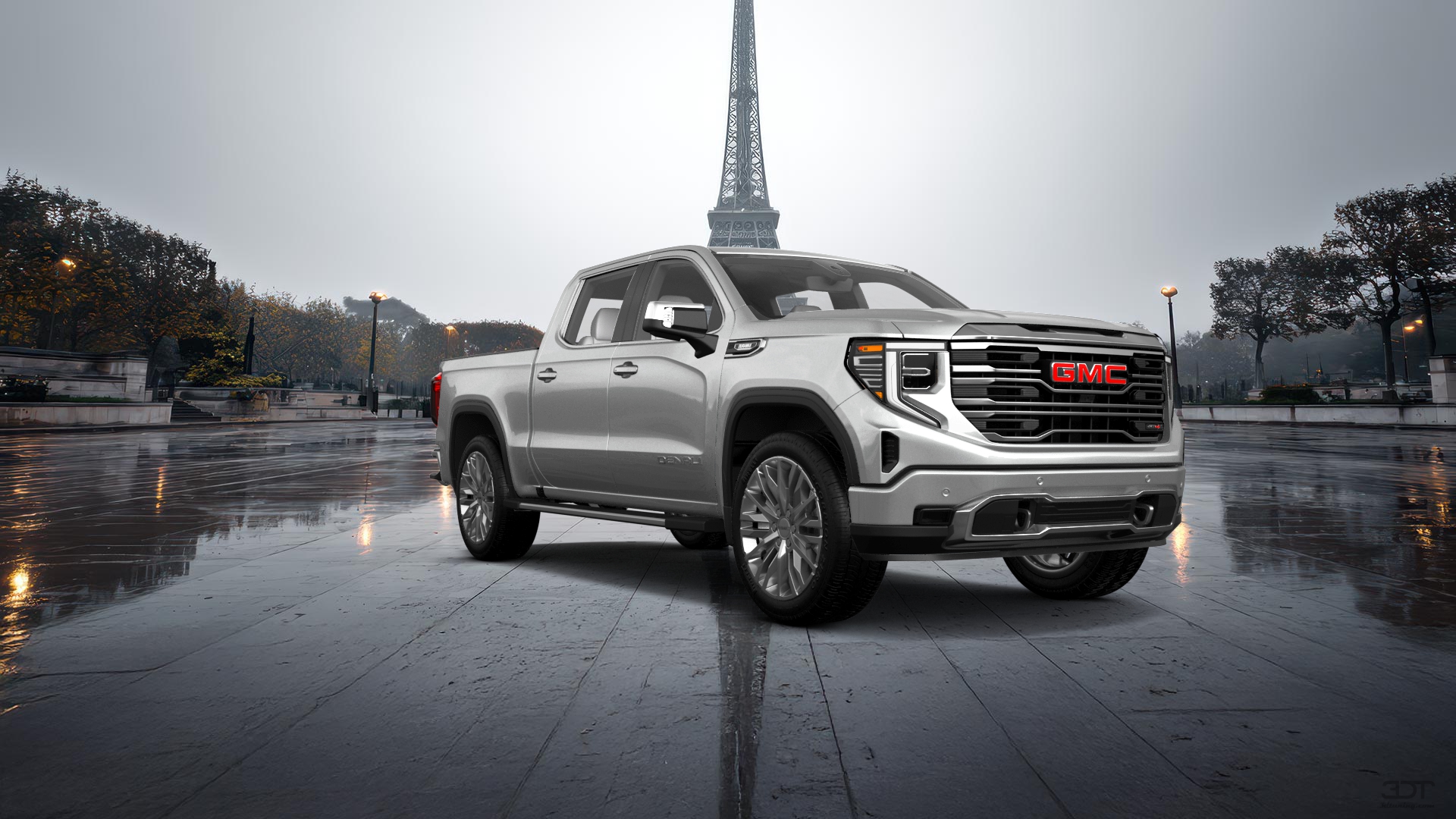 GMC Sierra 1500 Crew Cab 5.8 ft box 4 Door pickup truck 2023 tuning