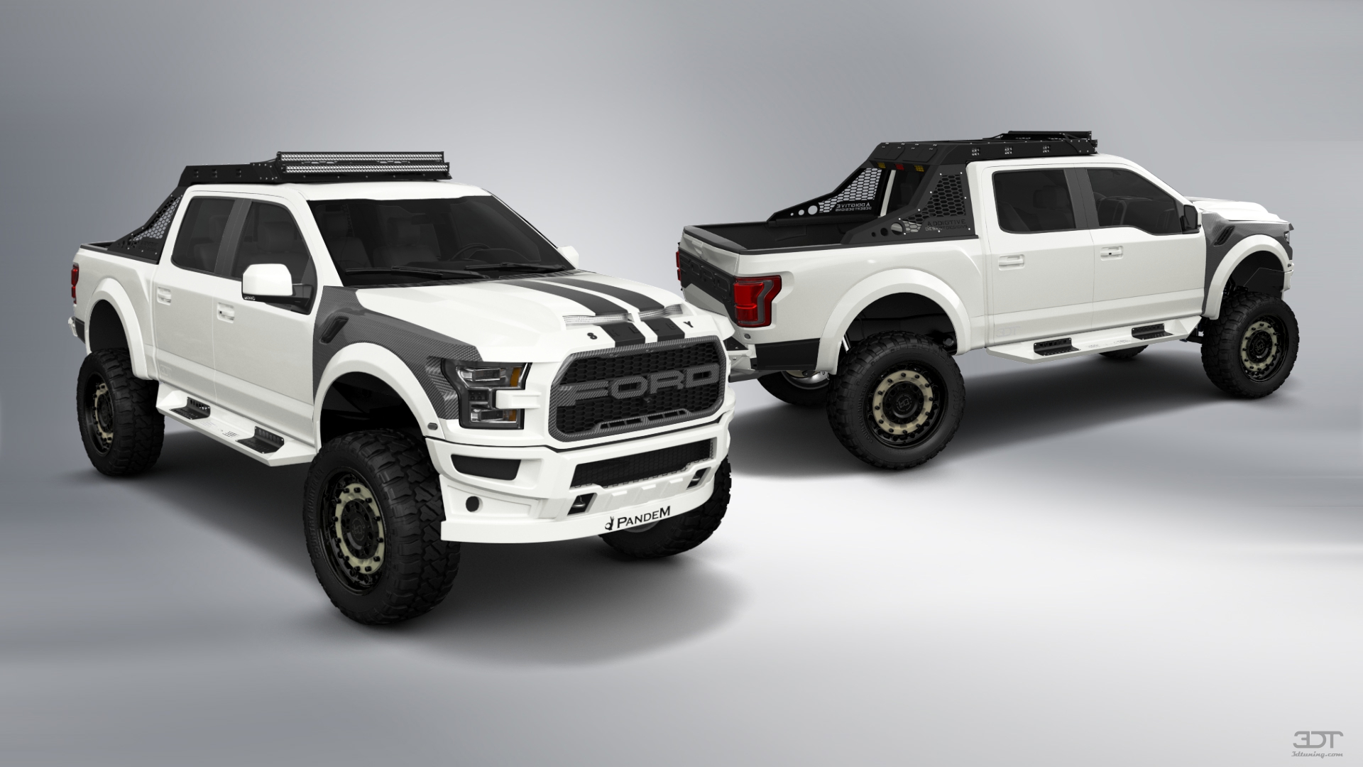 Ford F-150 Raptor 4 Door pickup truck 2017 tuning