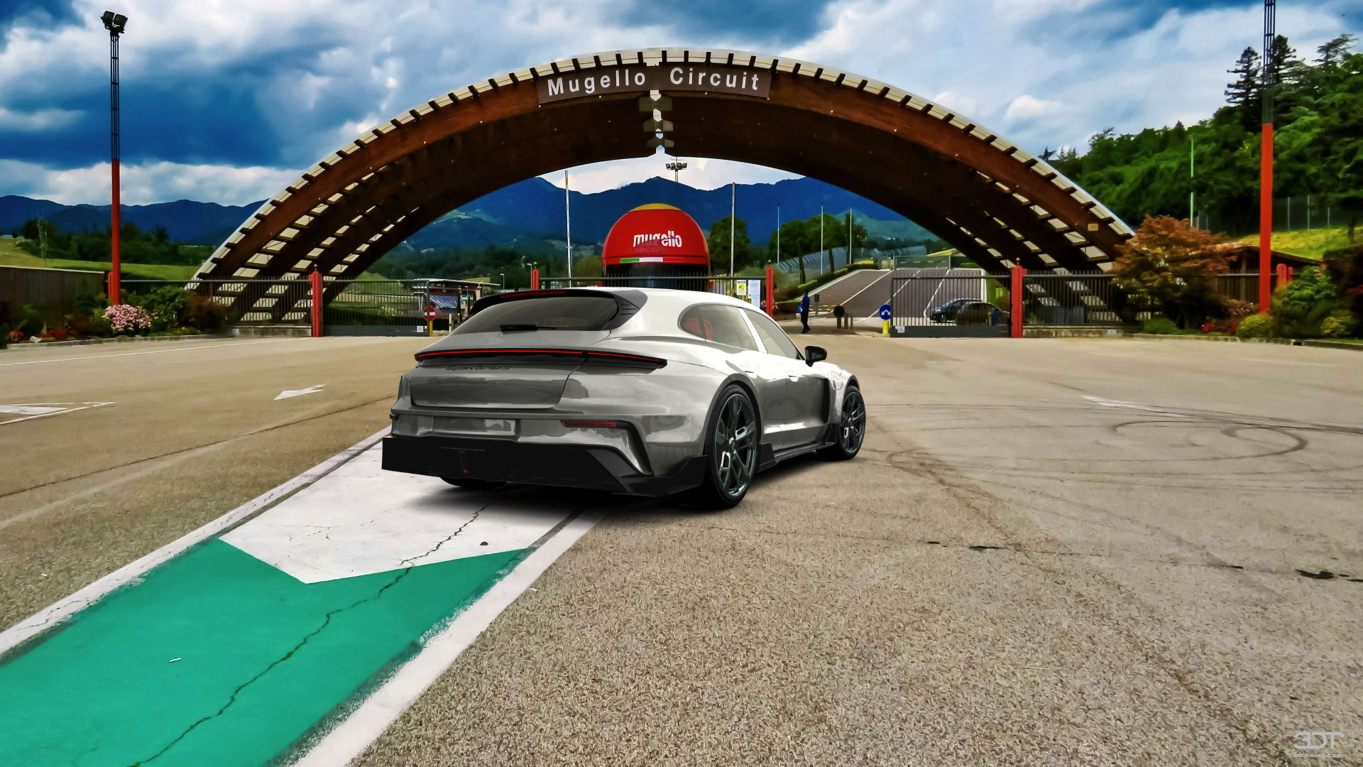 Porsche Taycan Sport Turismo Shooting Brake 2019 tuning
