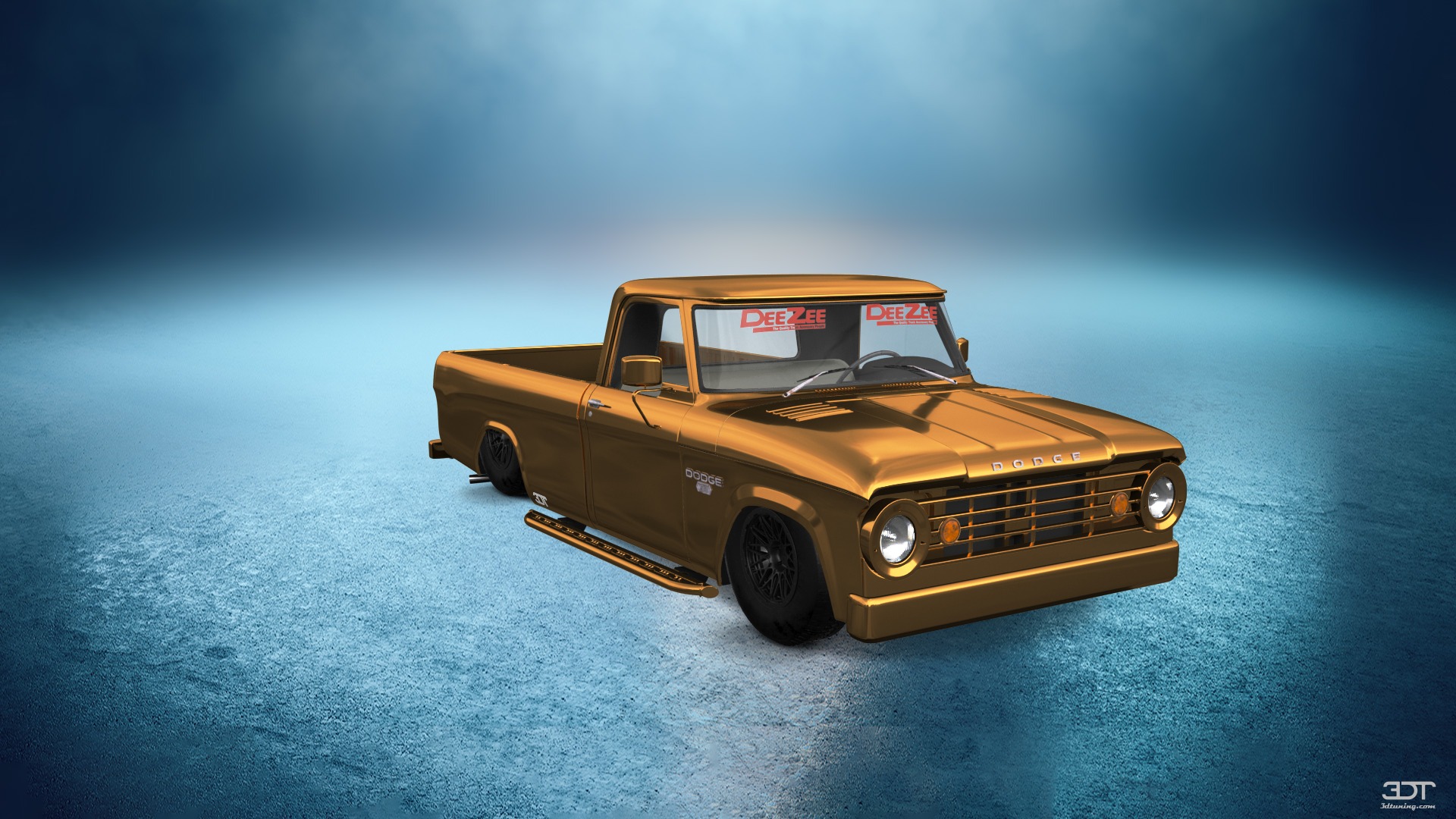 Dodge Power Wagon W200 2 Door pickup truck 1966 tuning