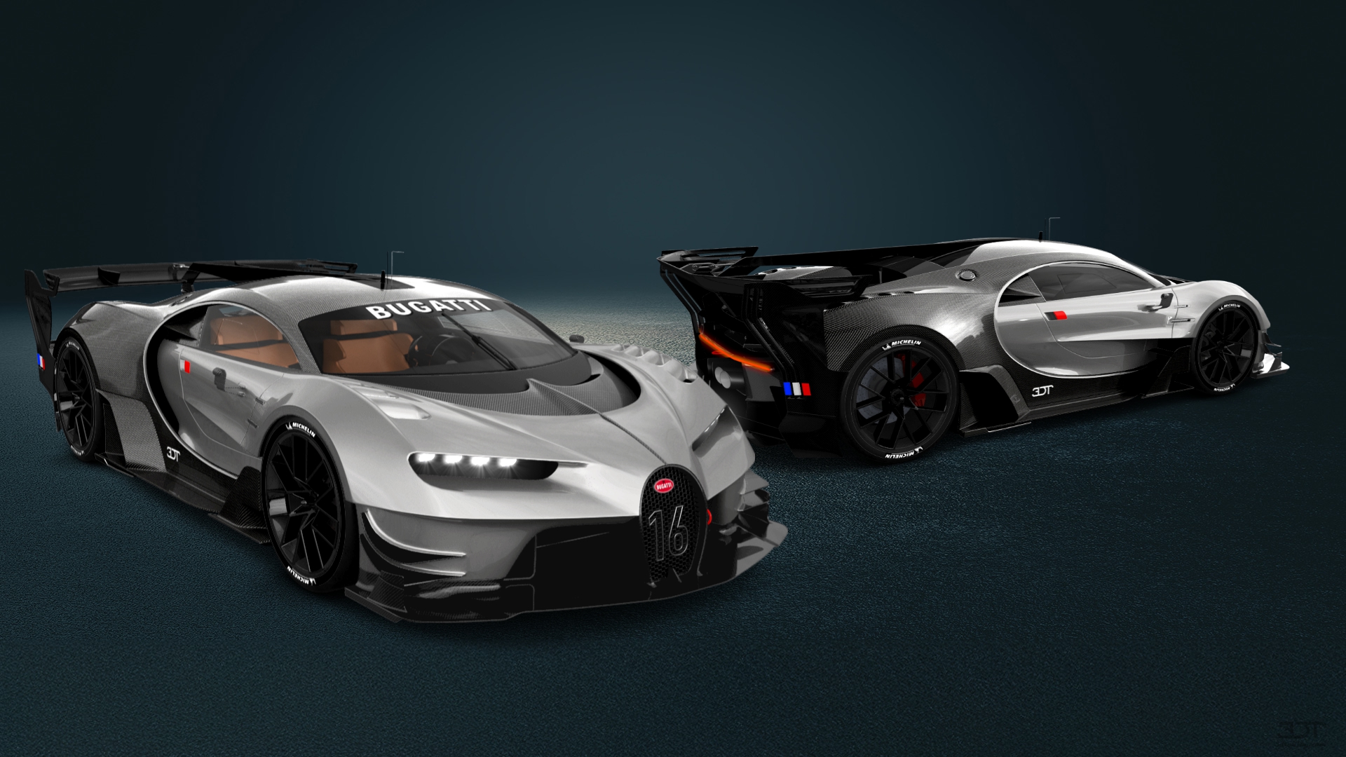 Bugatti Vision GT Supercar 2015 tuning