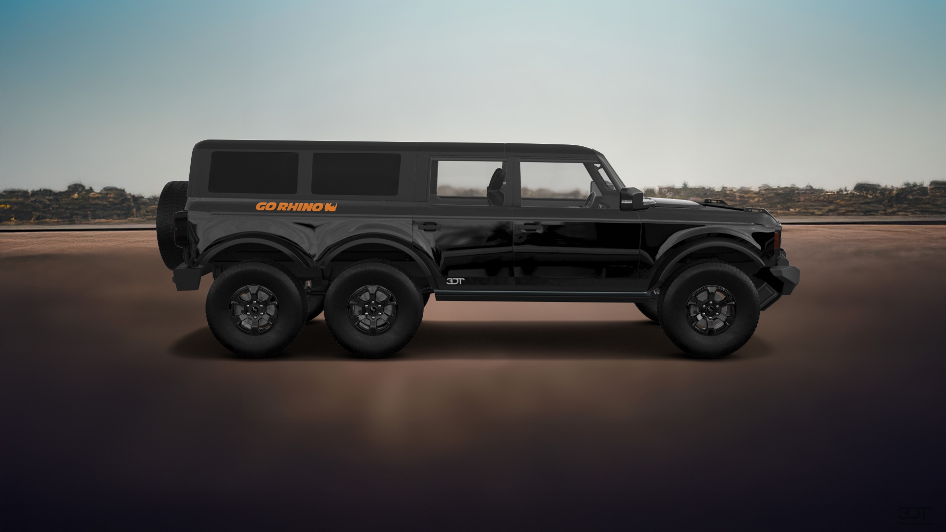 Ford Bronco 6X6 4 Door pickup truck 2021 Images
