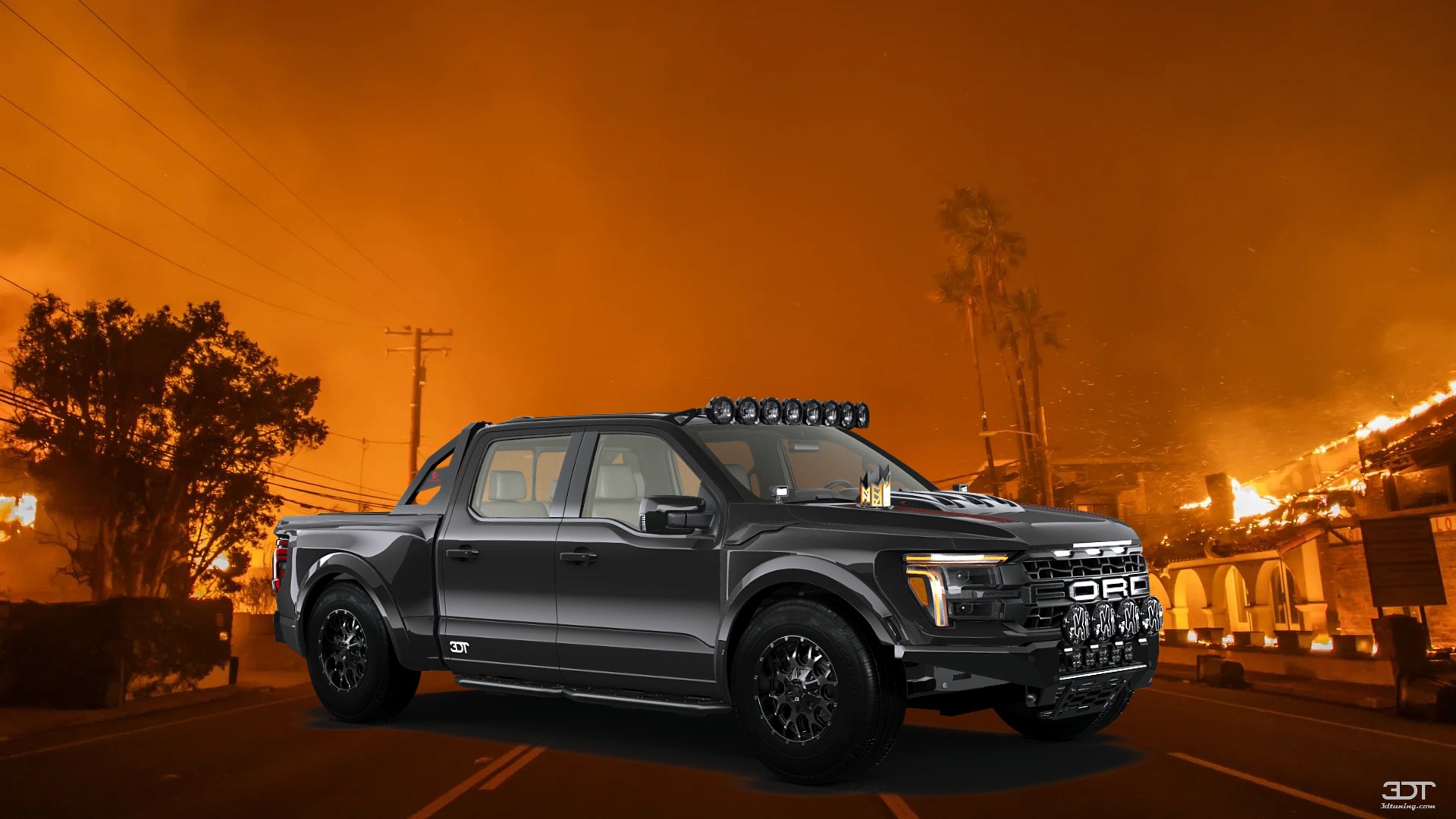Ford F-150 Raptor 4 Door pickup truck 2024 tuning