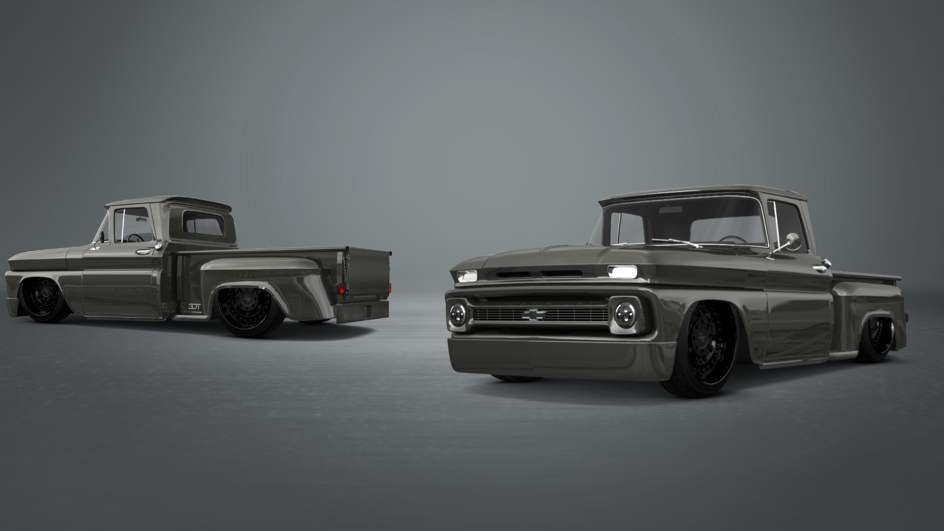 Chevrolet C-10 Stepside 2 Door pickup truck 1963 tuning