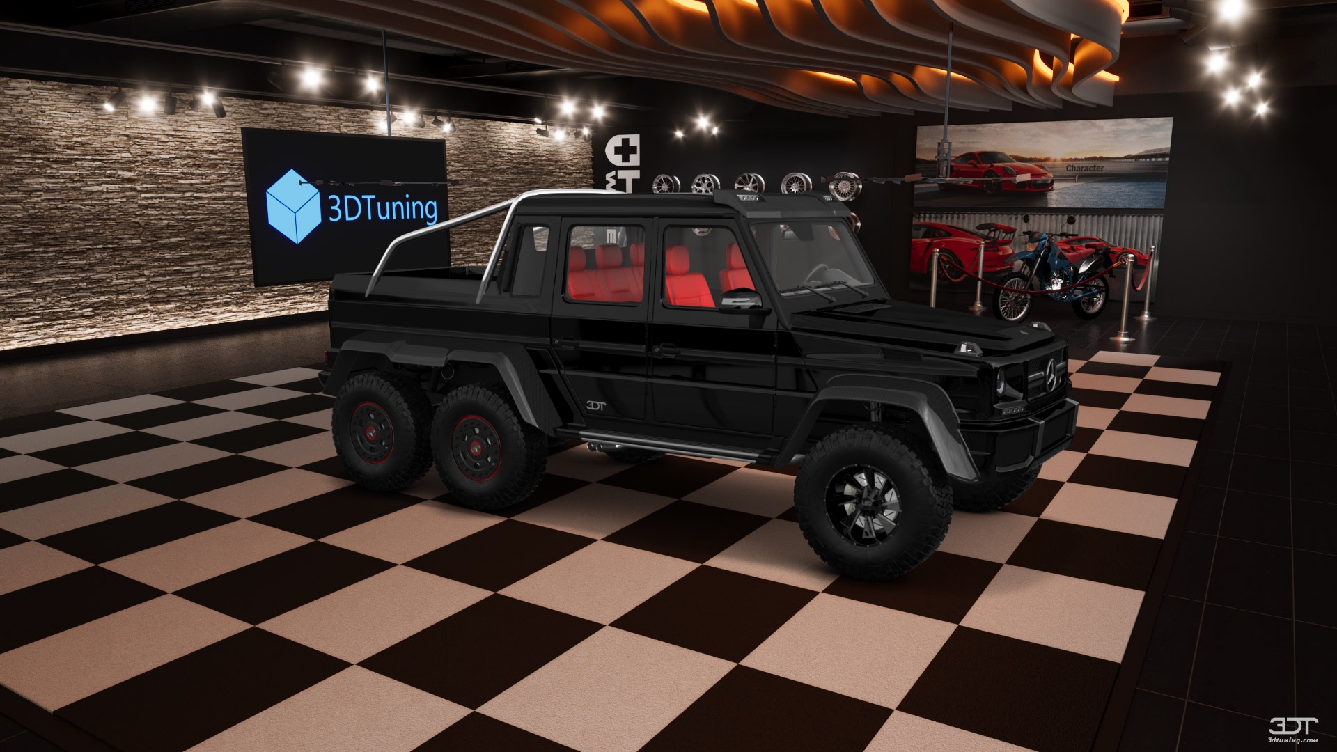 Mercedes G 63 AMG 6x6 4 Door pickup truck 2013