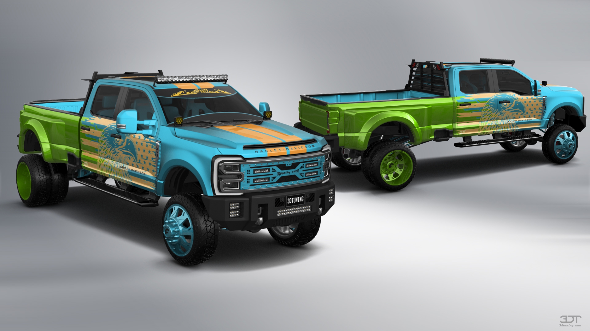 Ford F-350 DRW Crew Cab 4 Door pickup truck 2023 tuning