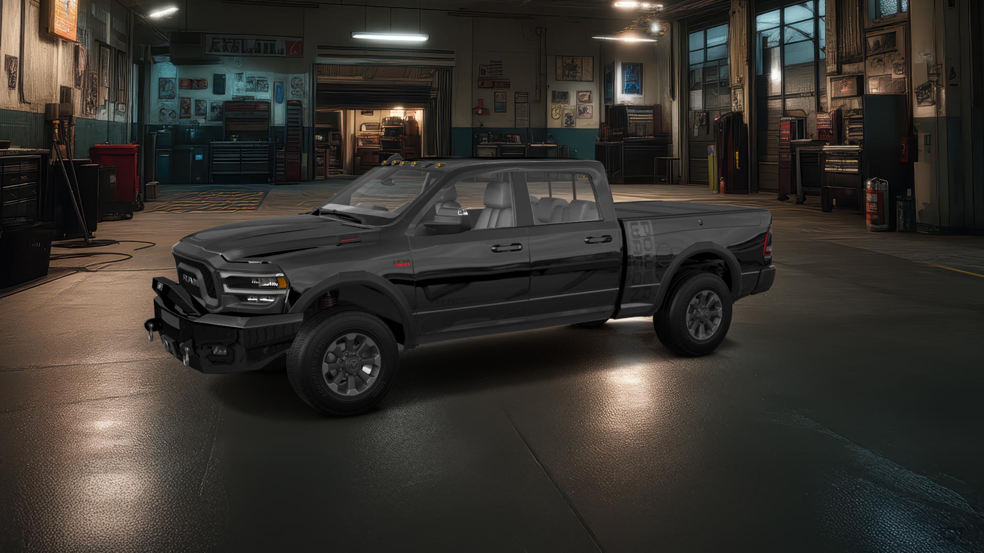Dodge Ram 2500 4 Door pickup truck 2020 tuning