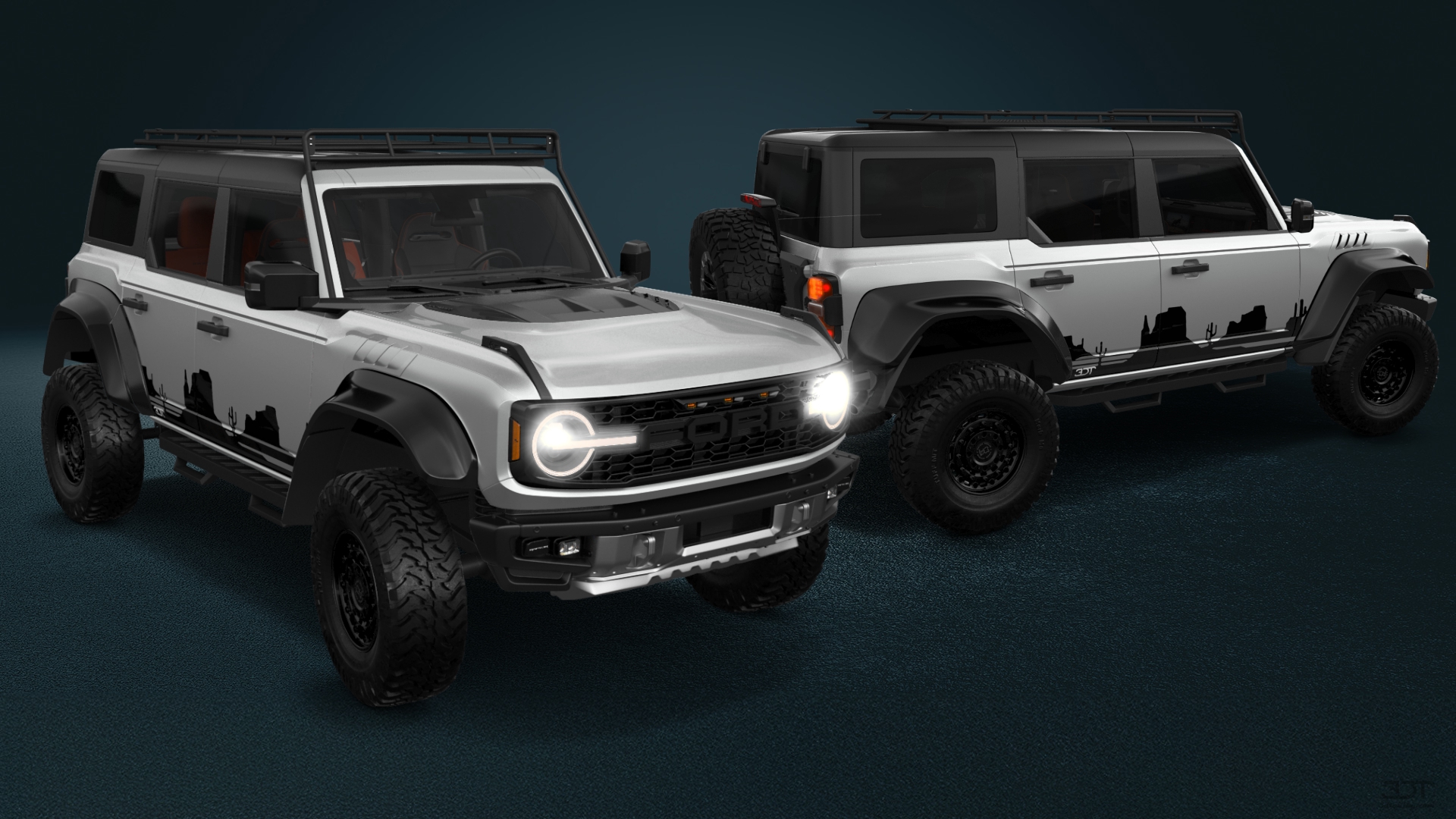 Ford Bronco Raptor 4 Door pickup truck 2022 tuning