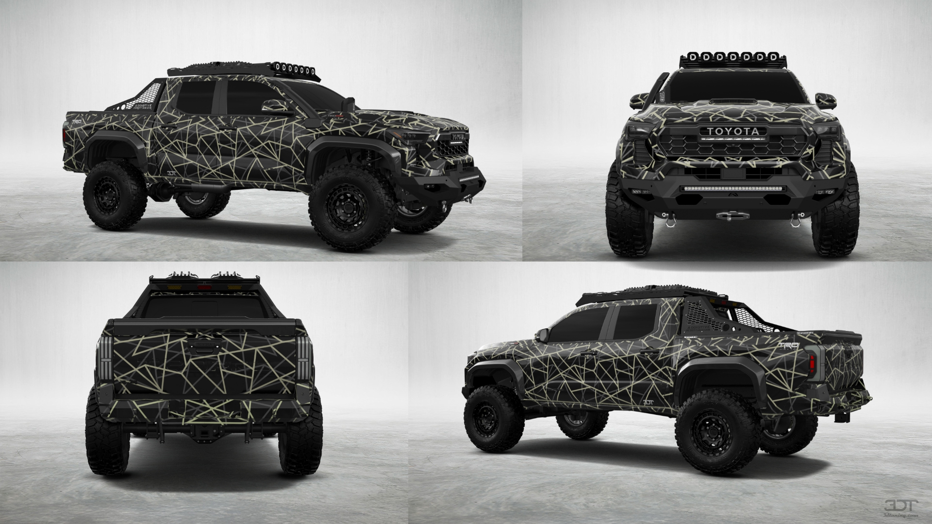 Toyota Tacoma Crew Cab 4 Door pickup truck 2024 tuning