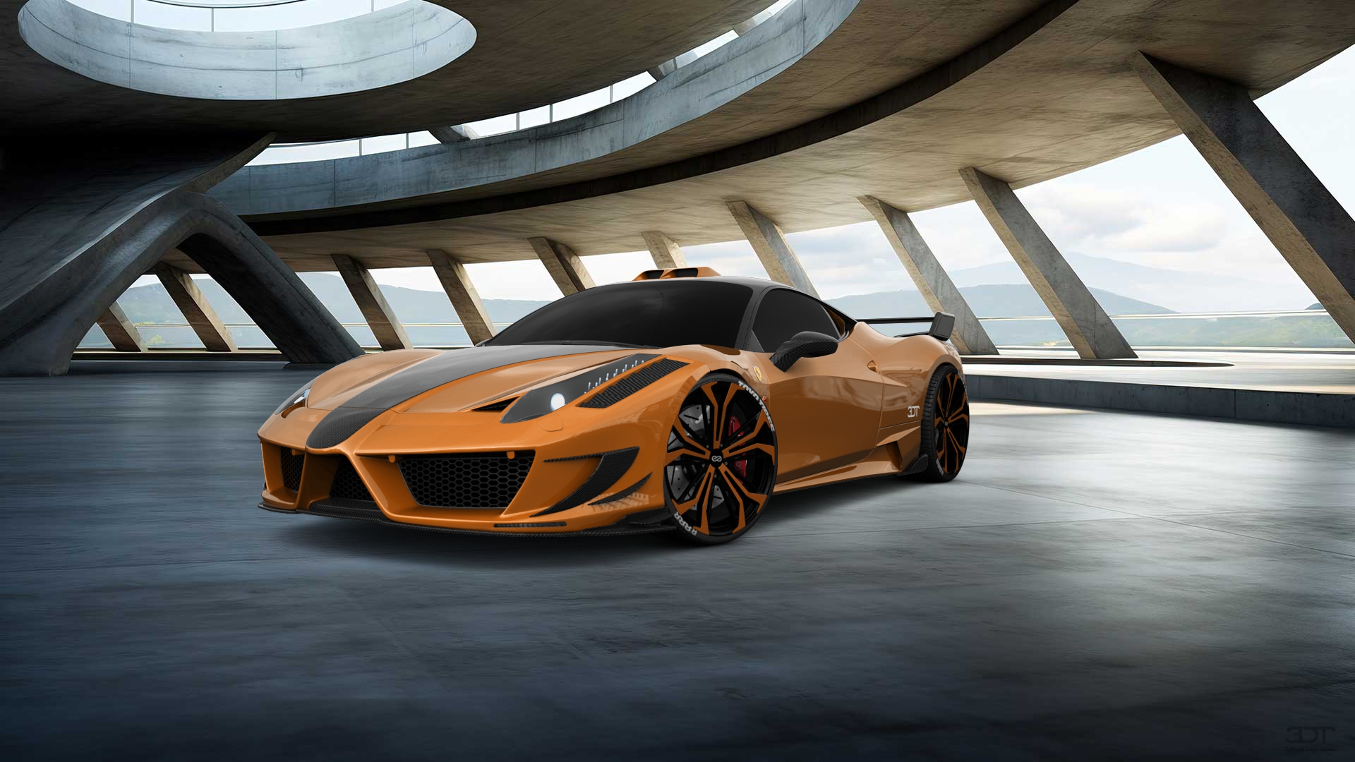 Ferrari 458 Italia 2 door spider 2010 tuning