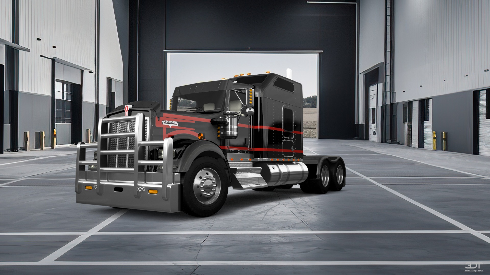 Kenworth W900 Sleeper Cab Truck 2015