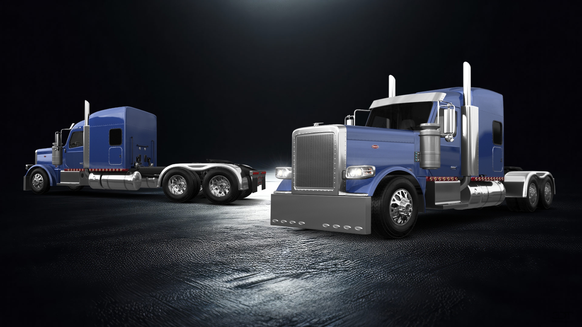 Peterbilt 589 Sleeper Cab Truck 2024 tuning