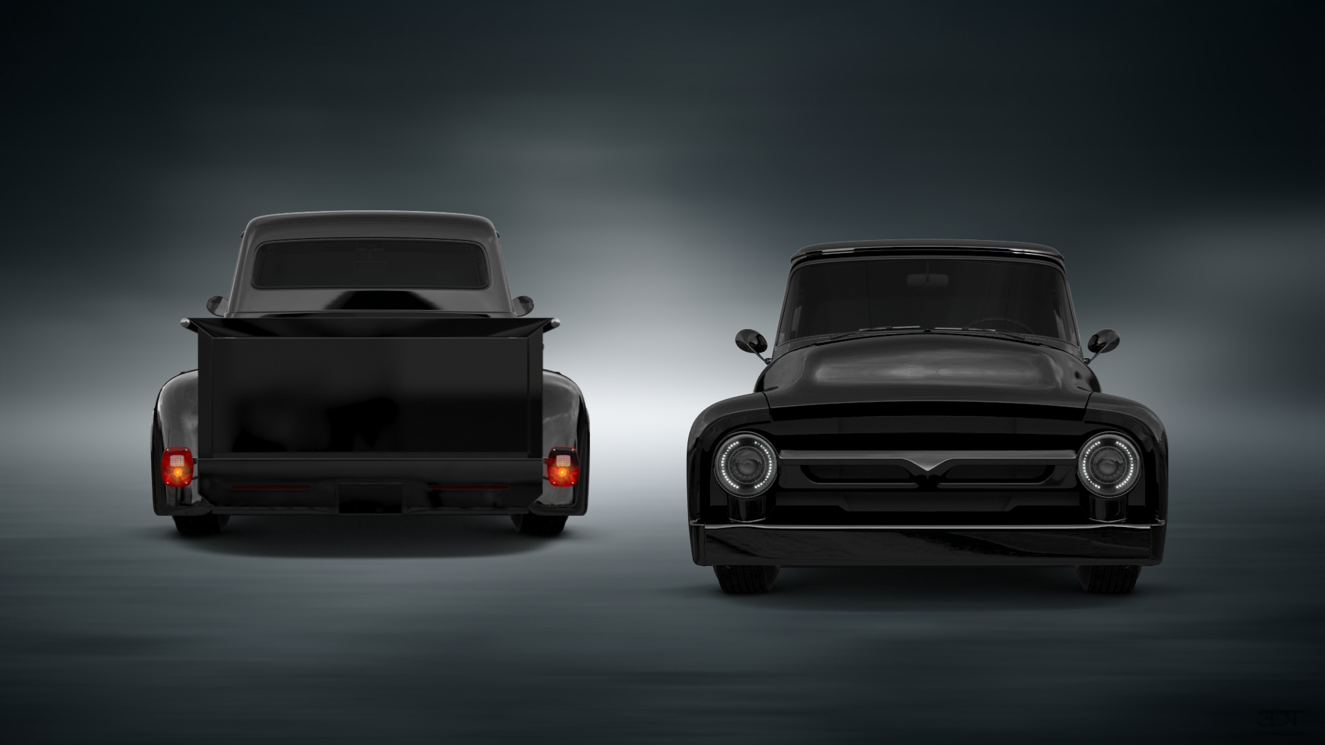 Ford F-100 2 Door truck 1956