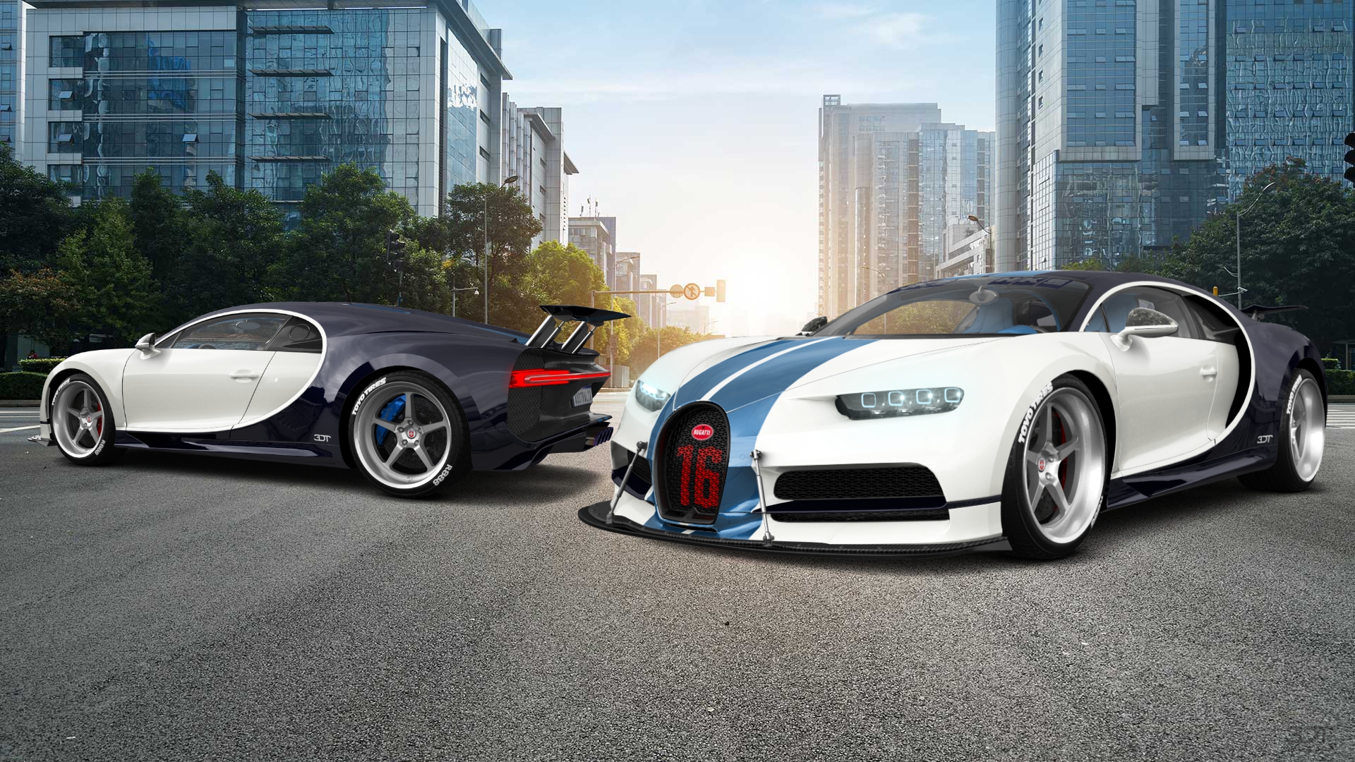 Bugatti Chiron 2 Door Coupe 2016