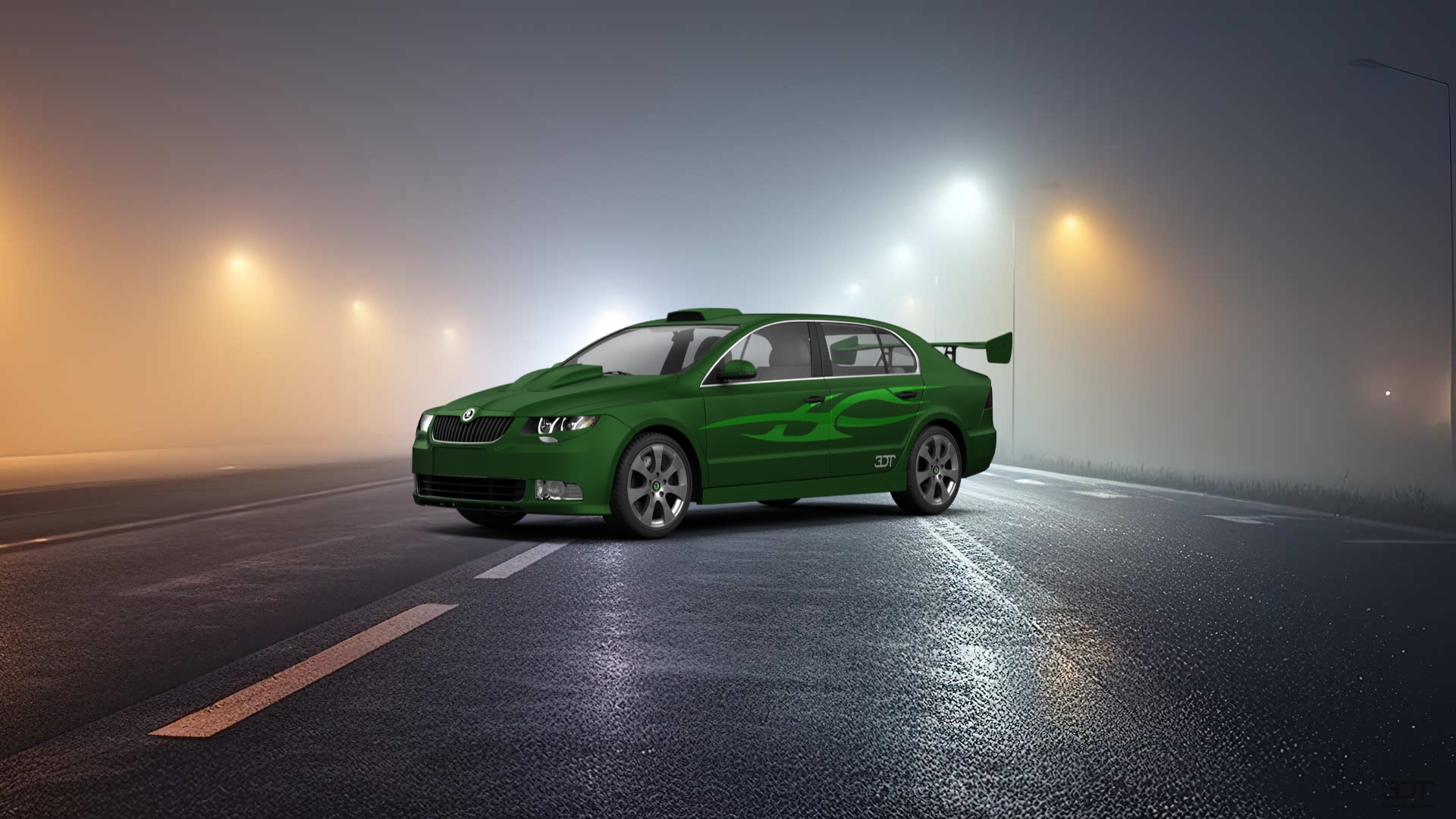 Skoda Superb Sedan 2009 tuning