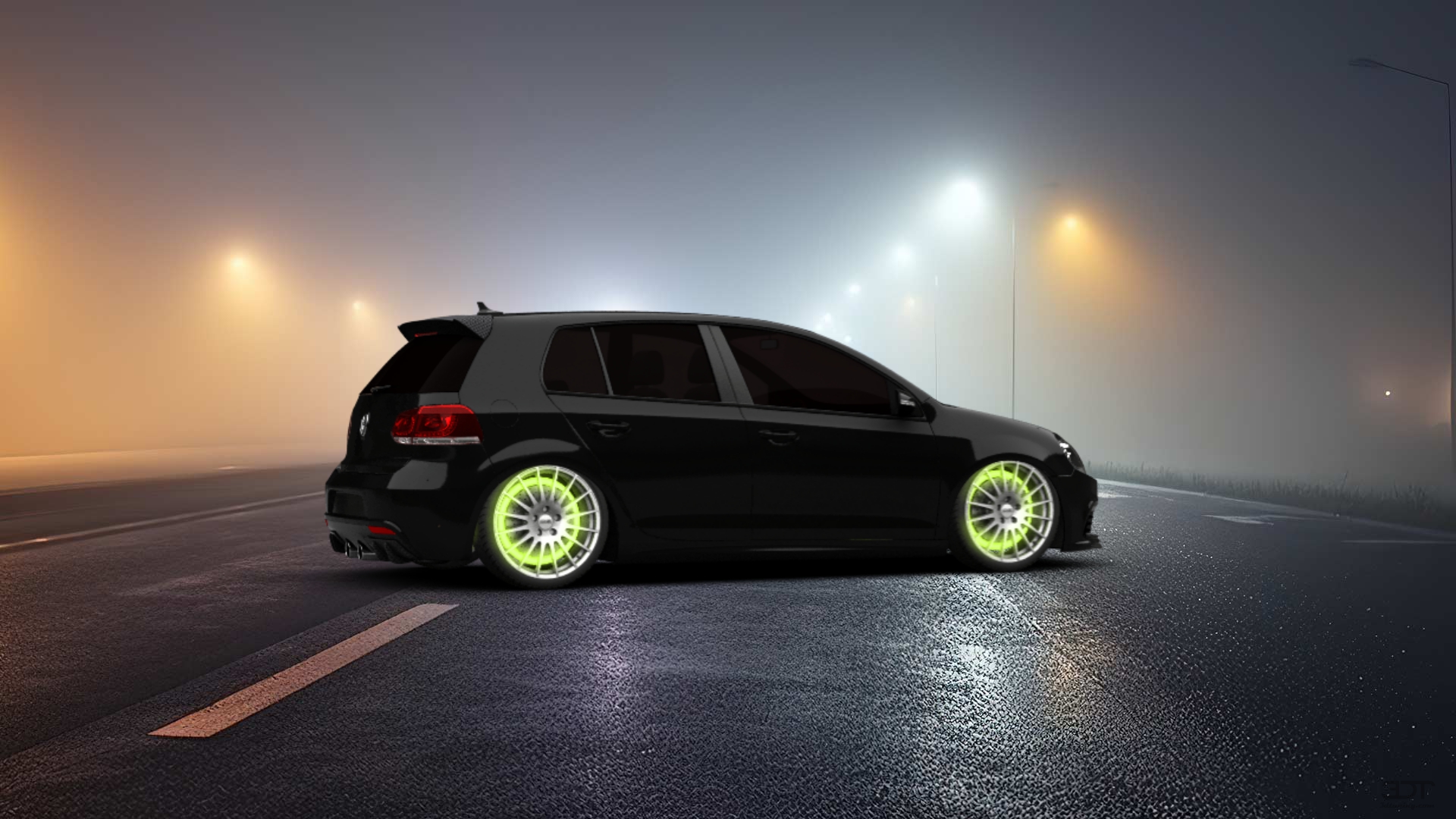 Volkswagen Golf 6 5 Door Hatchback 2011 tuning