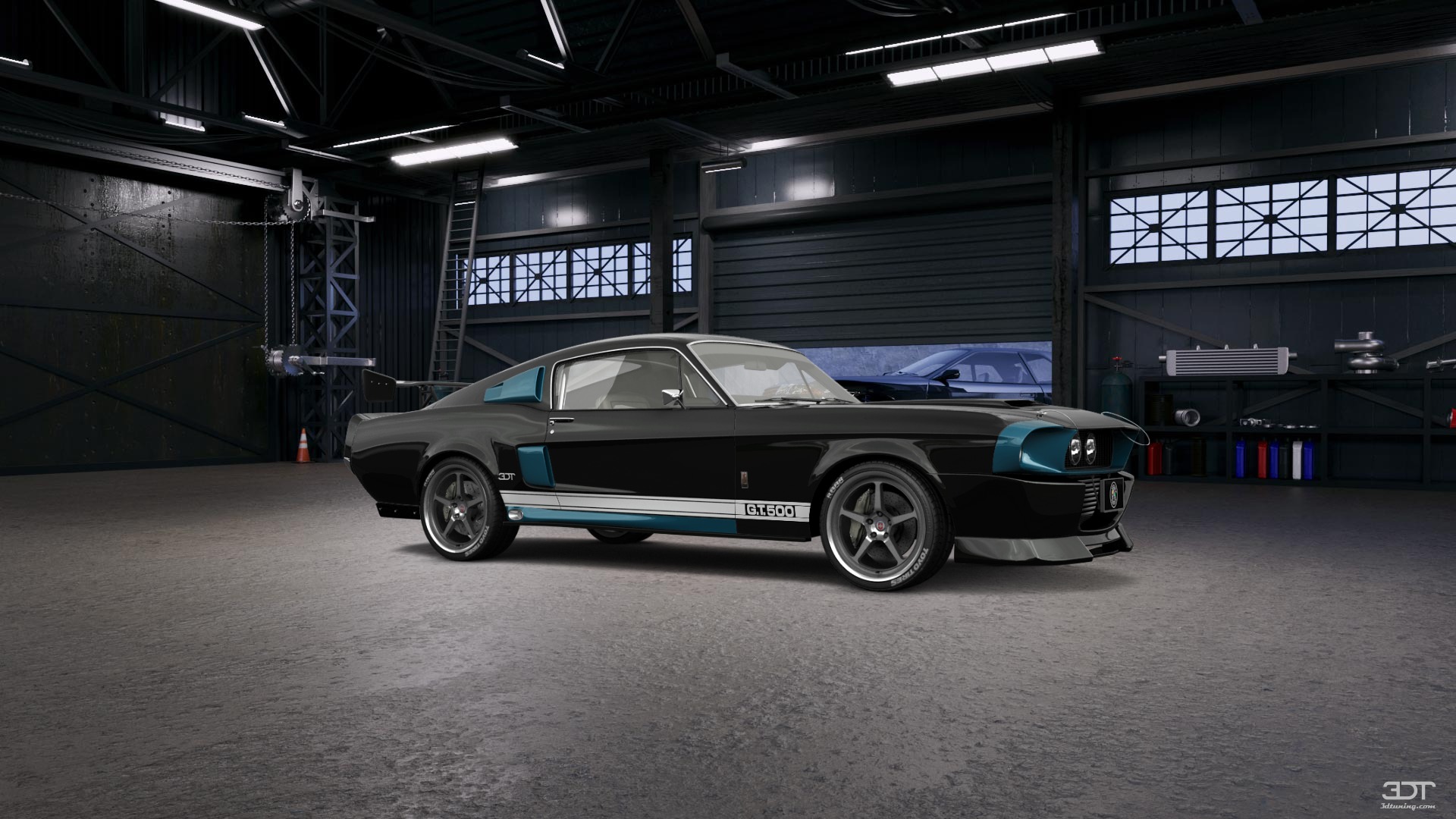 Mustang GT500 2 Door Coupe 1968