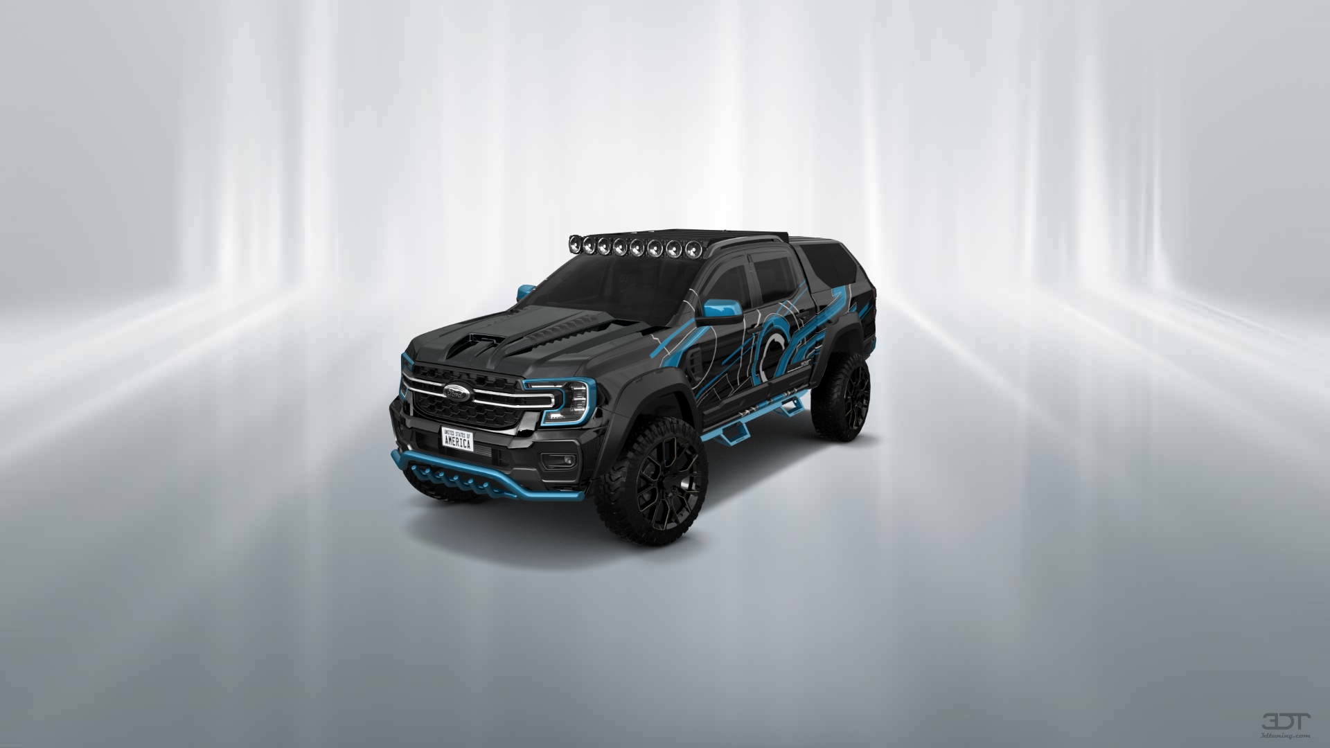 Ford Ranger 4 Door pickup truck 2022 tuning