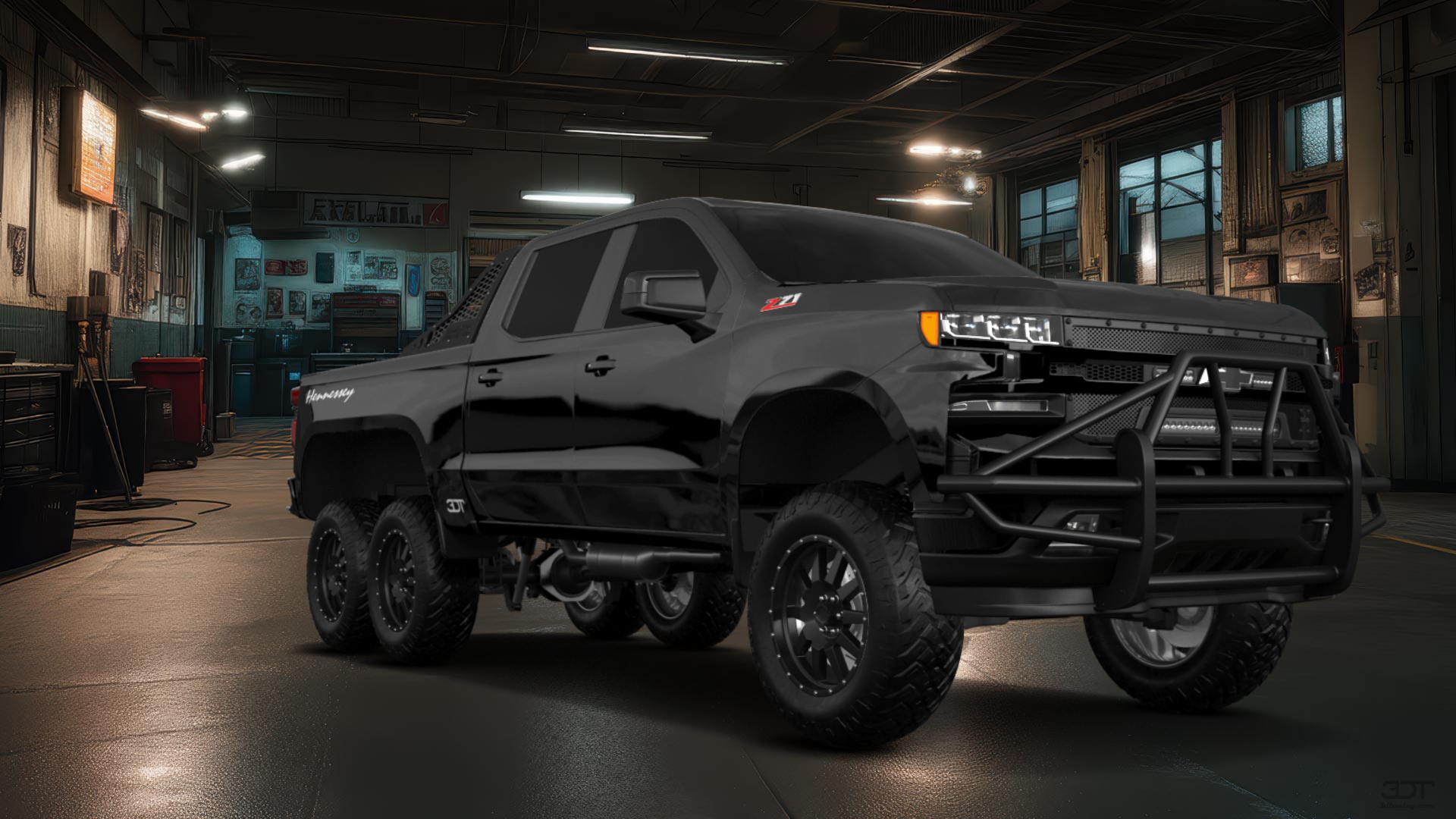 Chevrolet Silverado Hennessey Goliath 6X6 Truck 2020 tuning