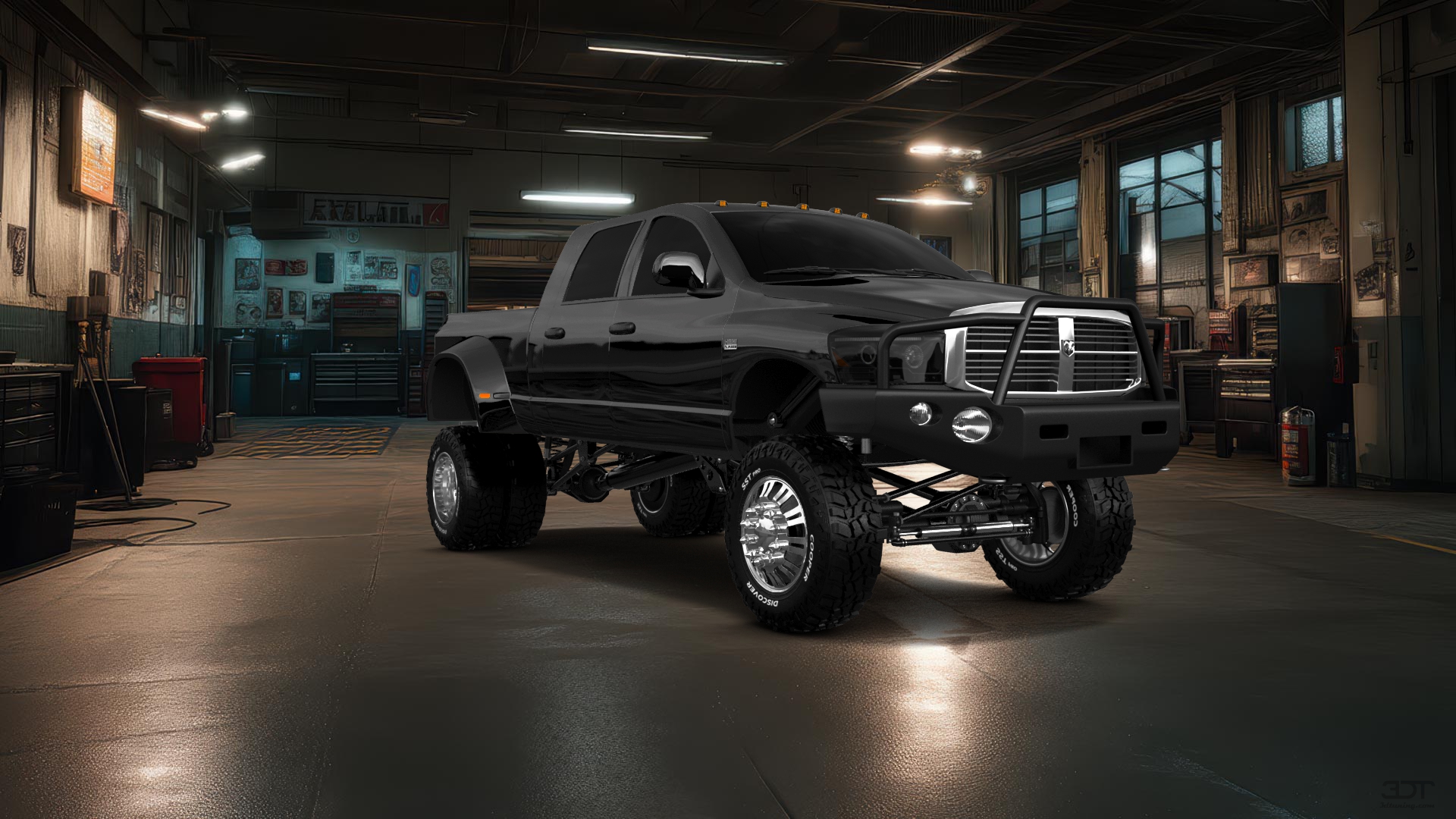 Dodge Ram 3500 Dually 4 Door pickup truck 2007 tuning