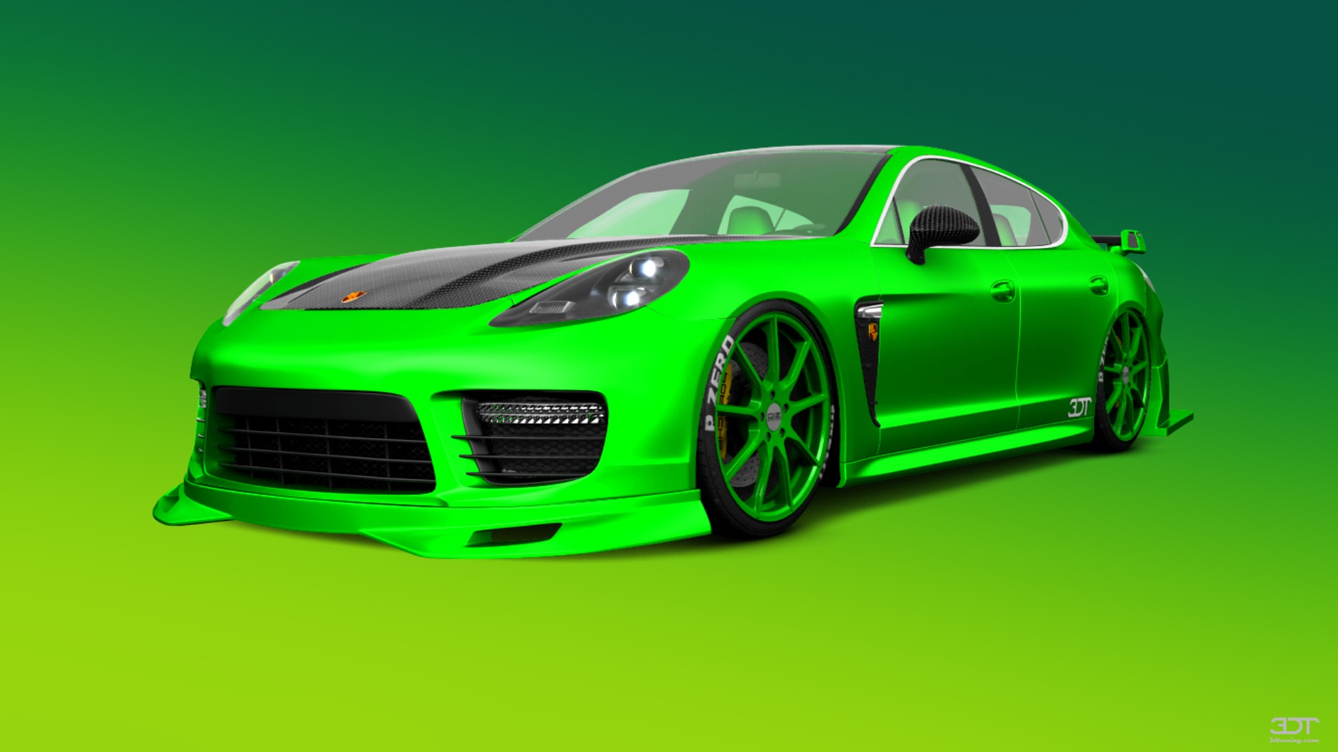 Porsche Panamera 4 door fastback saloon 2011 Images