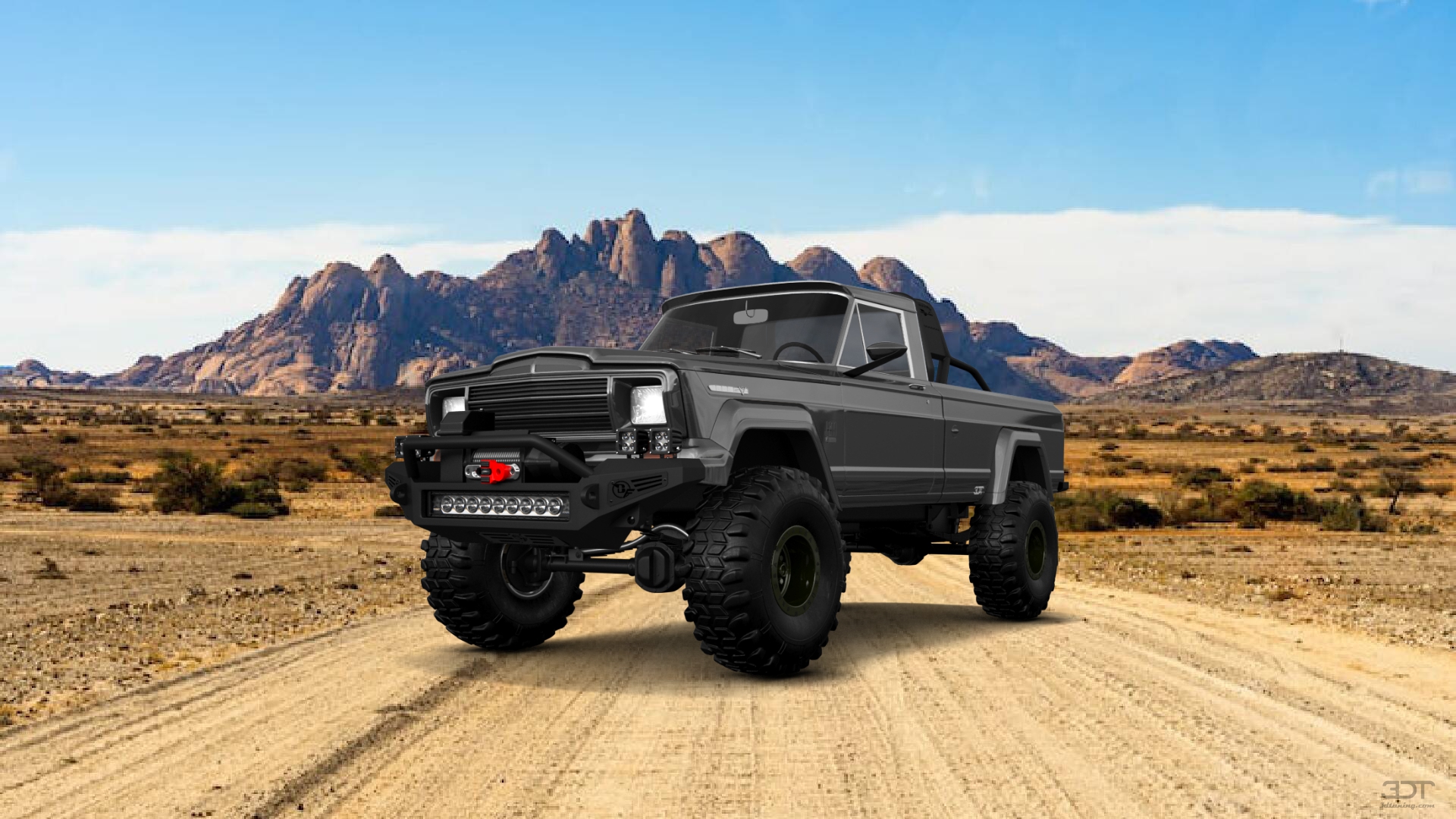 Jeep Gladiator SJ 2 Door pickup truck 1988 tuning