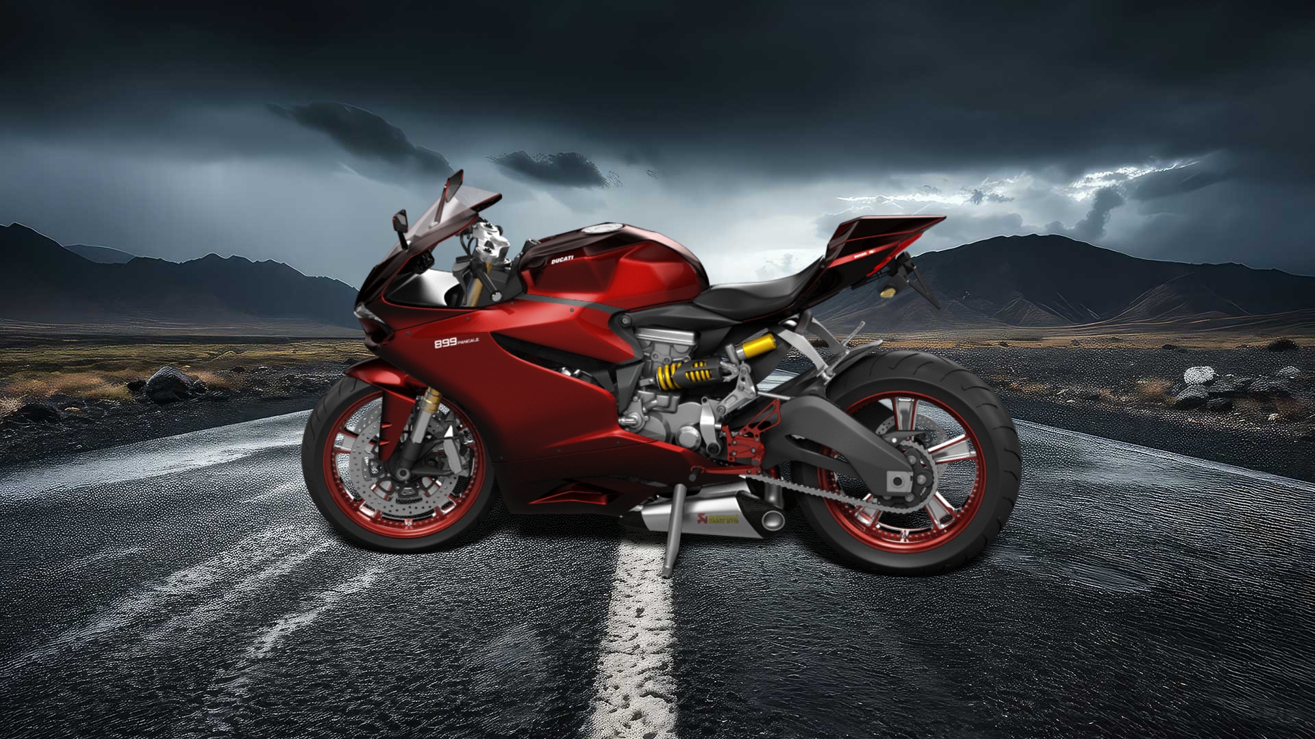 Ducati 899 Panigale Sport Bike 2015