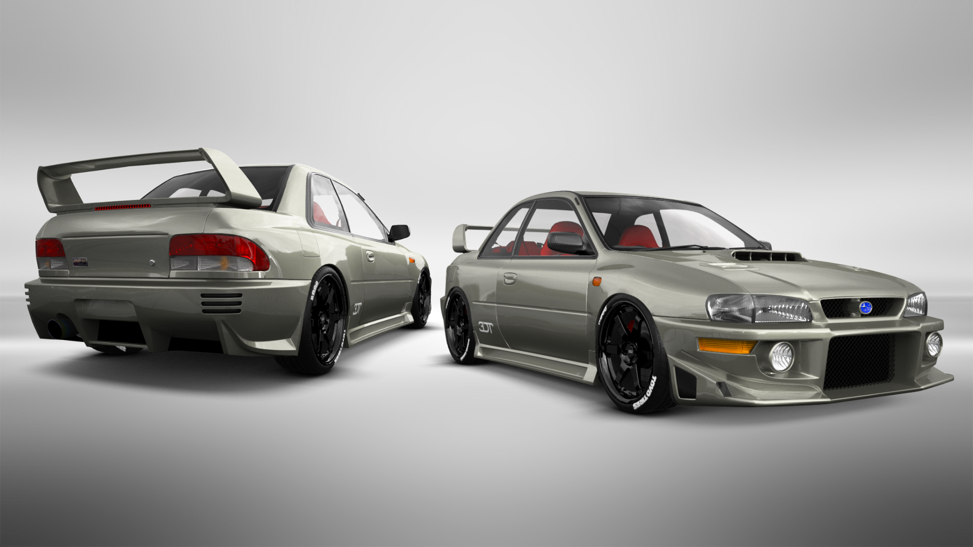 Subaru Impreza WRX STI 22B 2 Door Coupe 2000 tuning