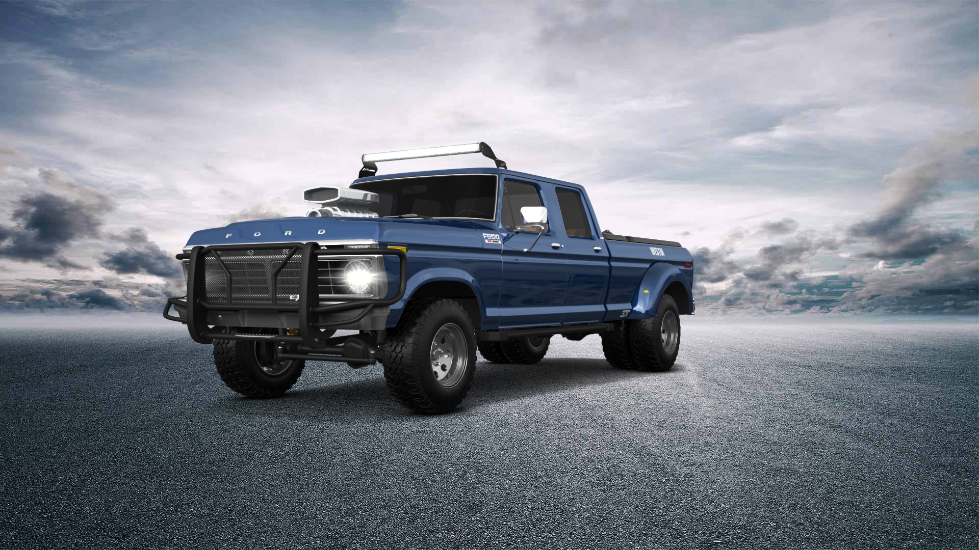 Ford F-350 Dually 4 Door pickup truck 1973 Images